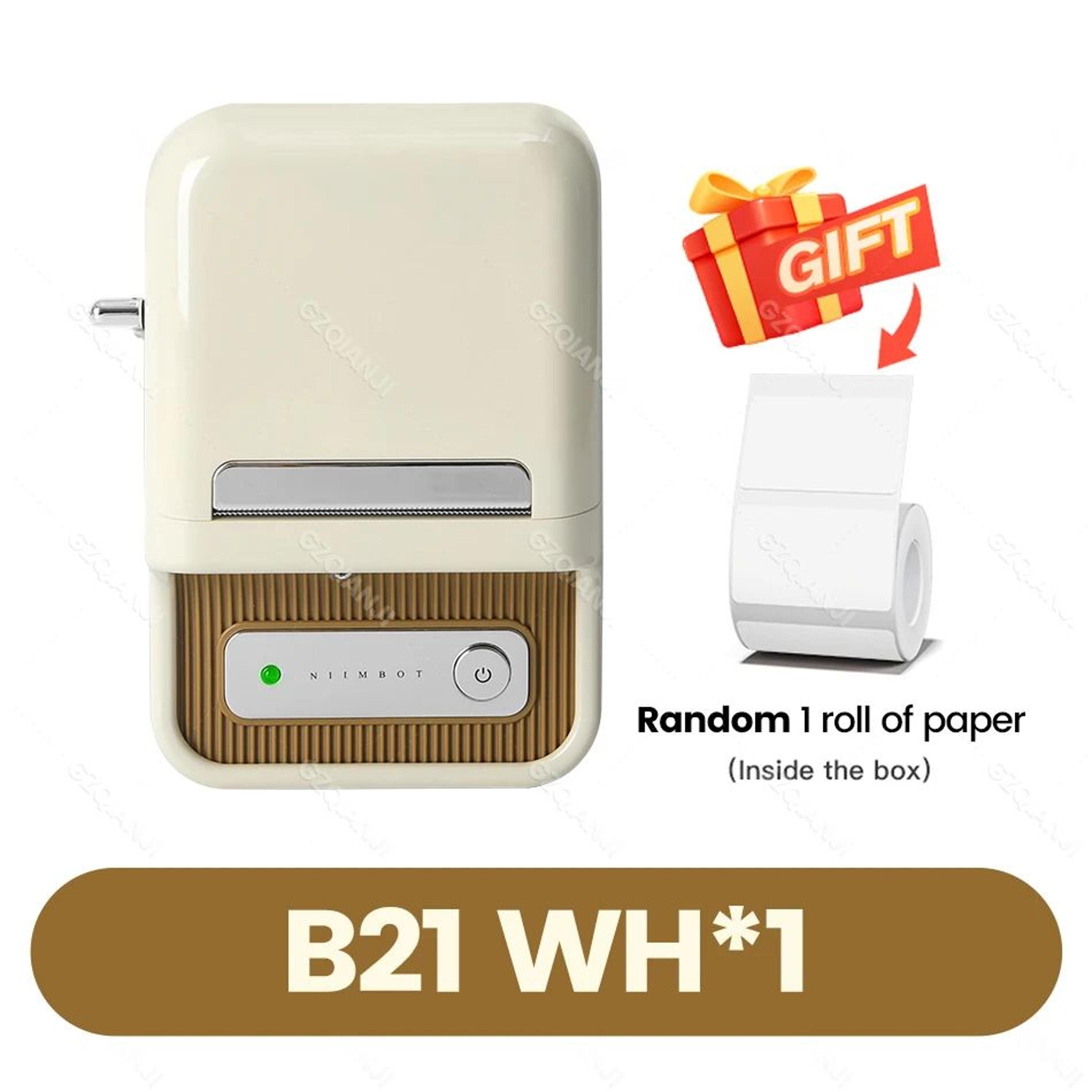 Portable Bluetooth Thermal Label Printer Inkless Barcode And Sticker Maker 13