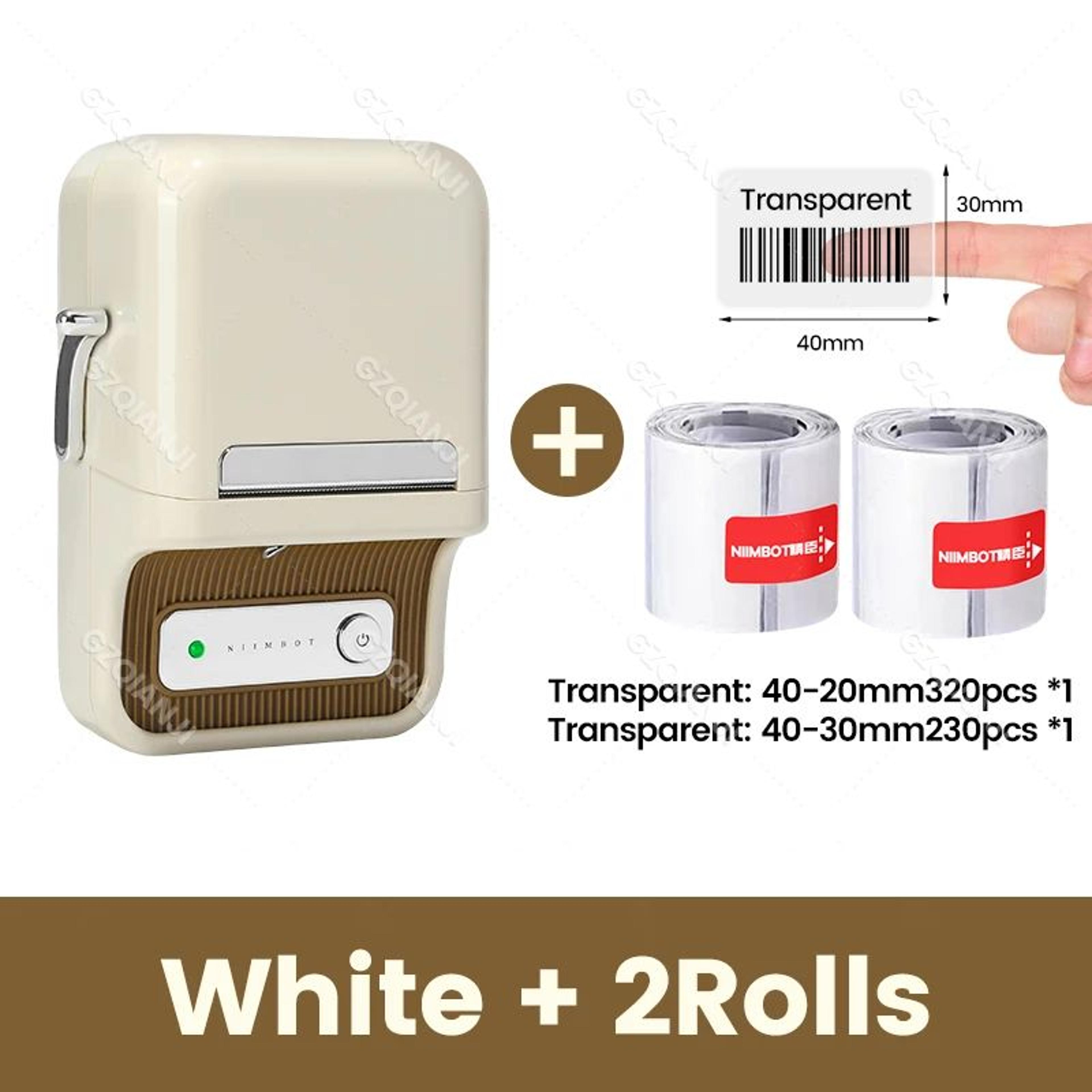 Portable Bluetooth Thermal Label Printer Inkless Barcode And Sticker Maker 6