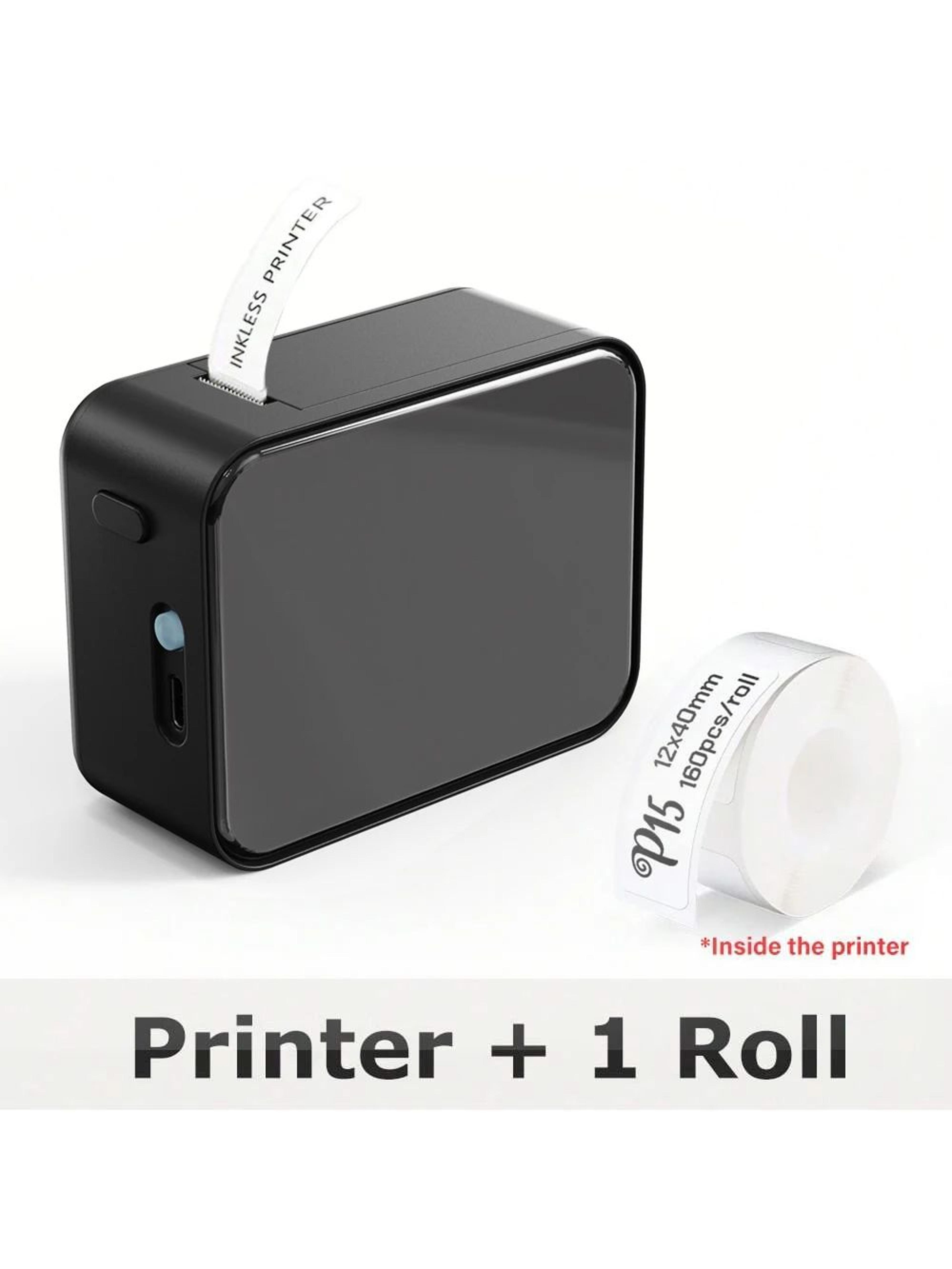 P15 Mini Bluetooth Thermal Label Printer Portable Sticker Maker For Home And Office 10