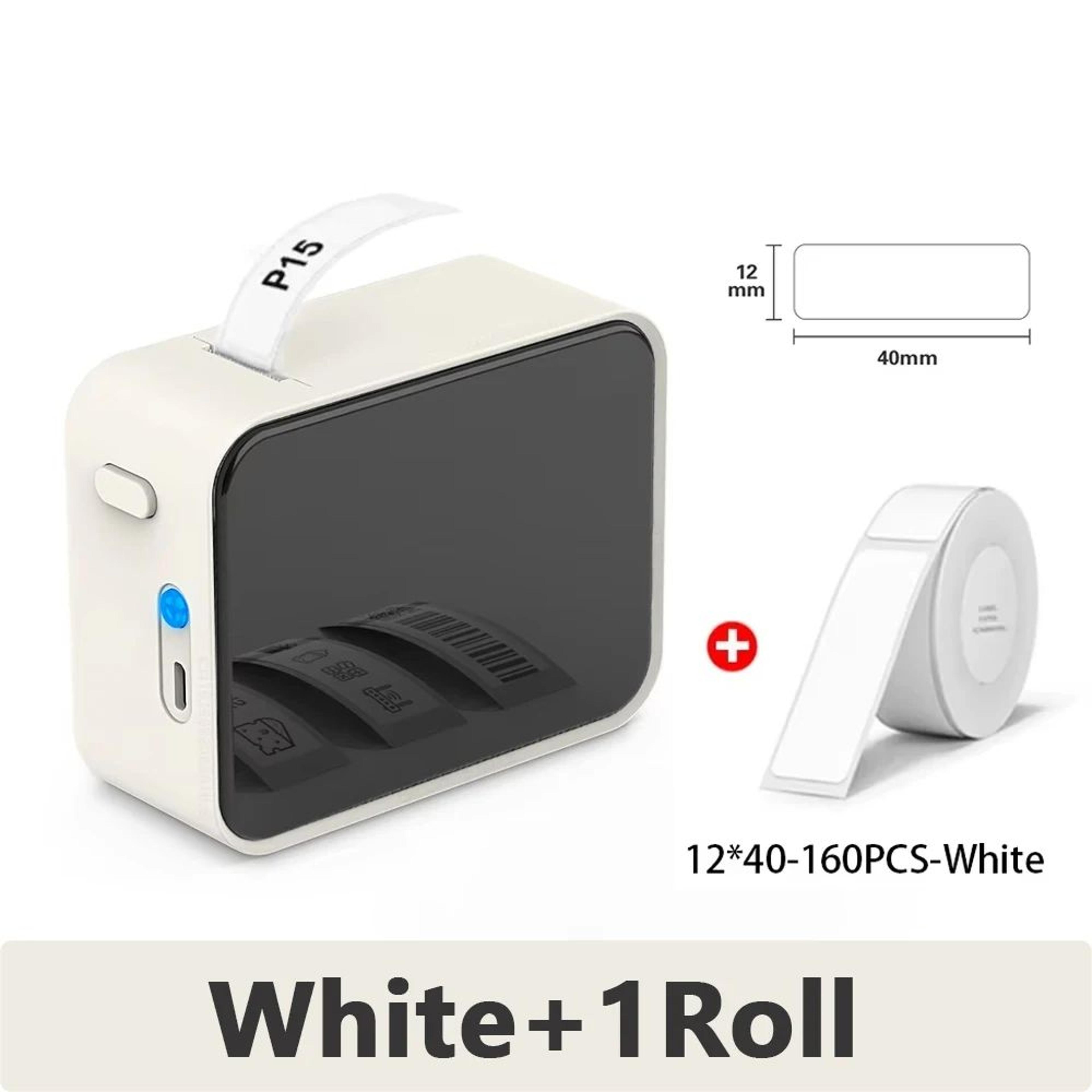 P15 Mini Bluetooth Thermal Label Printer Portable Sticker Maker For Home And Office 7