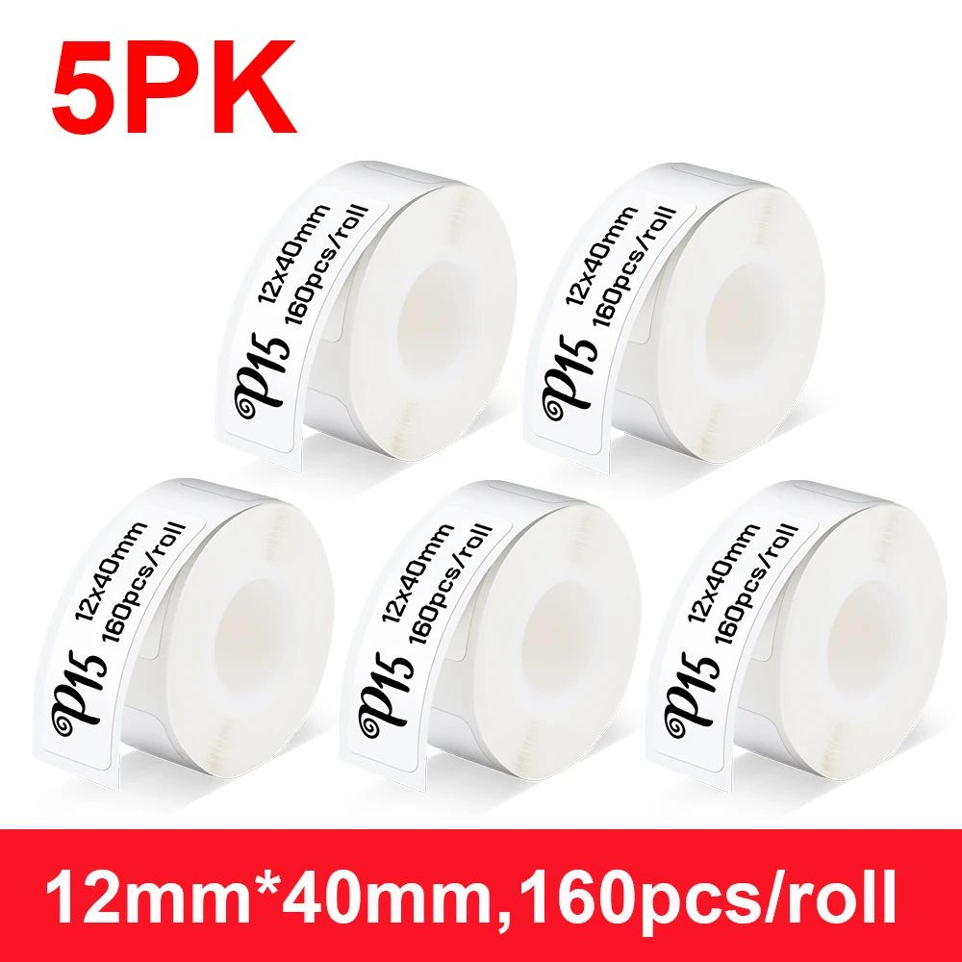 P15 Mini Wireless Bluetooth Thermal Label Printer Portable Adhesive Sticker Maker 10