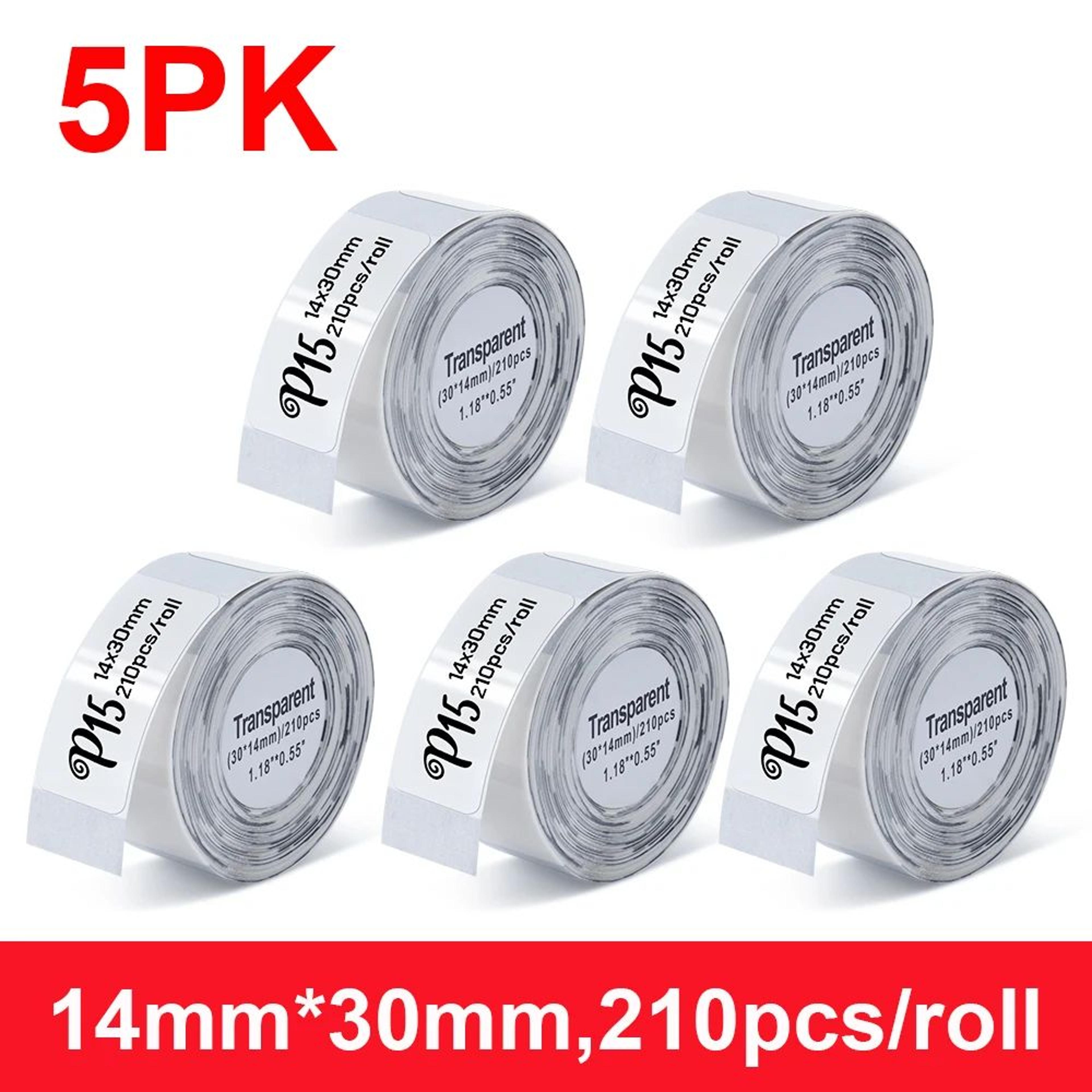 P15 Mini Wireless Bluetooth Thermal Label Printer Portable Adhesive Sticker Maker 12