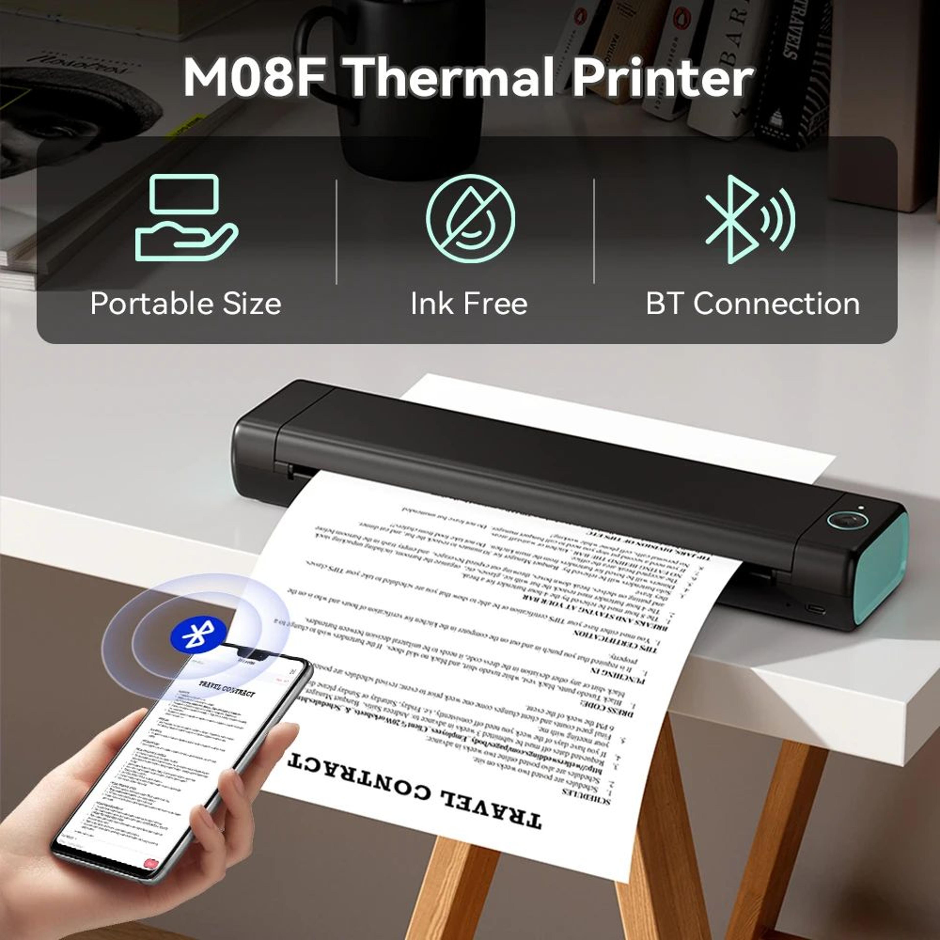 Portable A4 Wireless Bluetooth Thermal Tattoo Stencil Printer 0