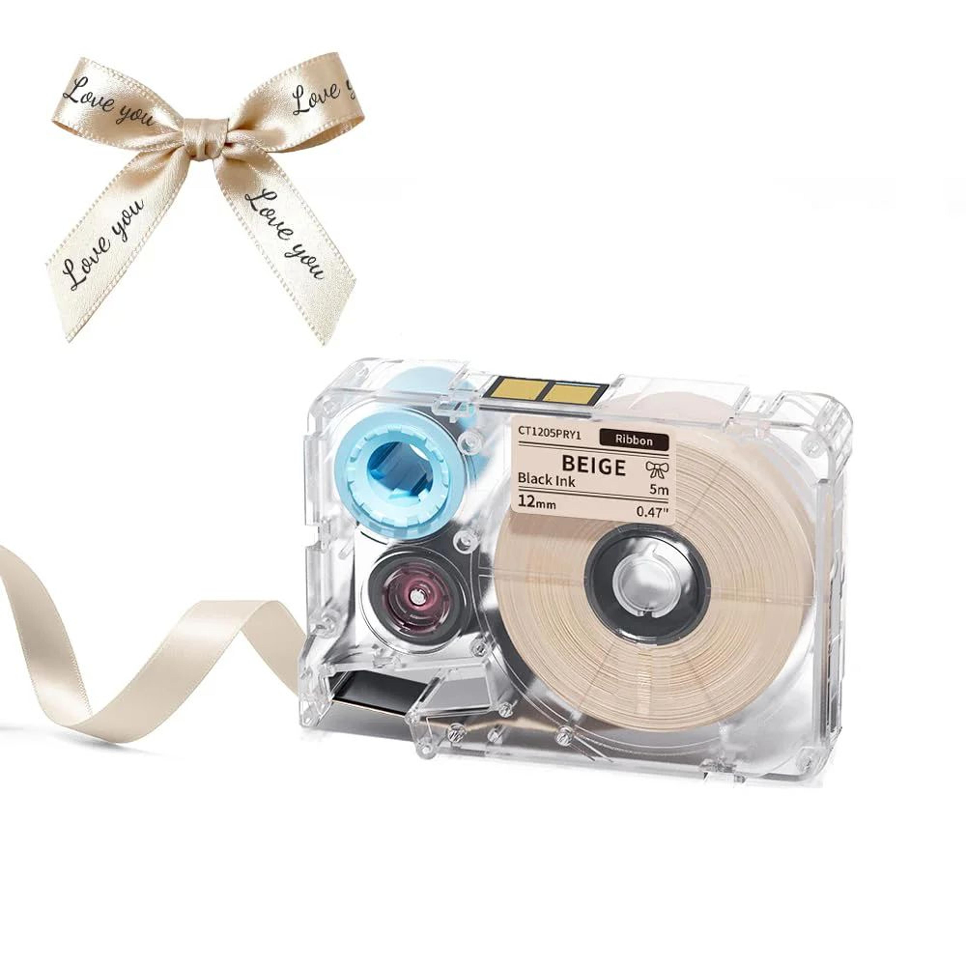 Portable Bluetooth Ribbon Label Printer For Gift Wrapping And Fabric Name Tags 13