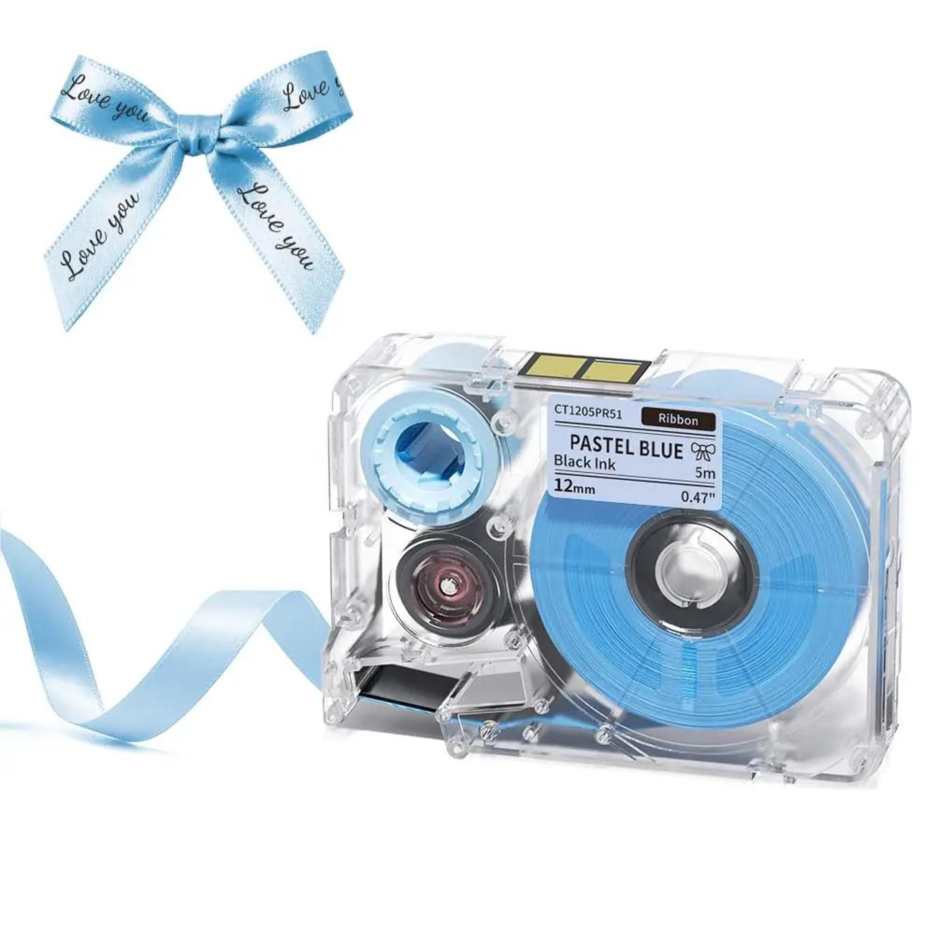 Portable Bluetooth Ribbon Label Printer For Gift Wrapping And Fabric Name Tags 10