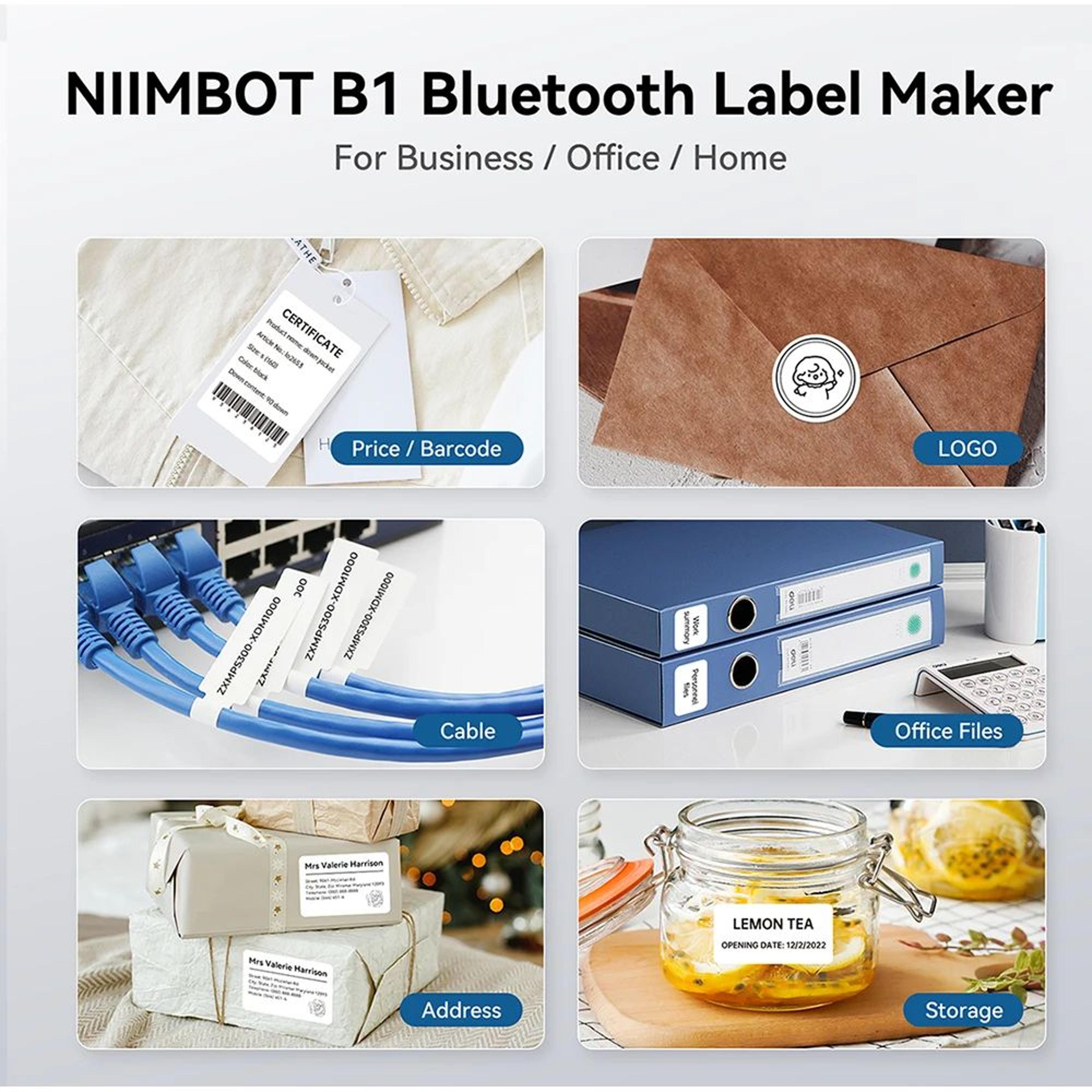 Wireless Bluetooth Thermal Label Printer For Business And Home Organization 3