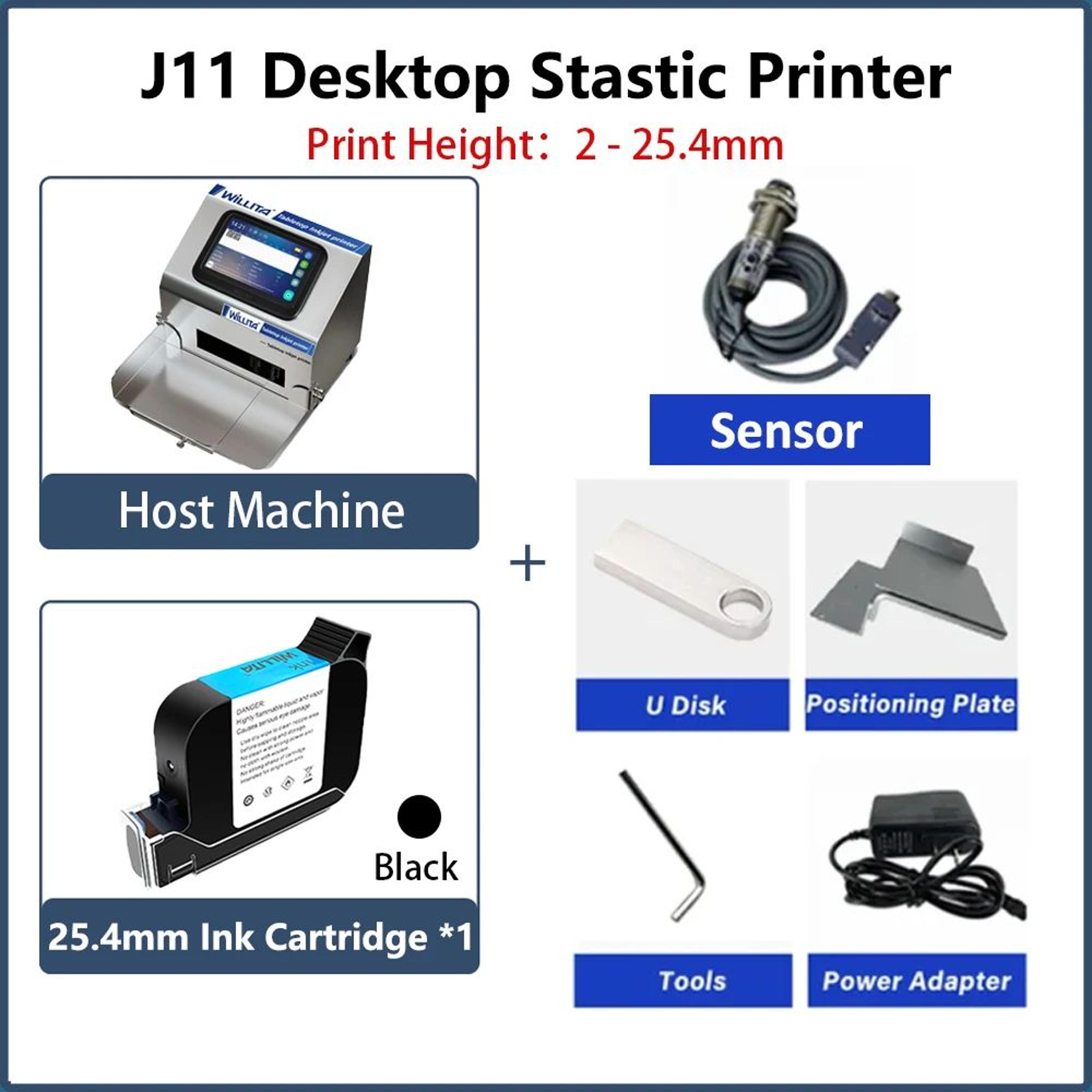 Intelligent Inkjet Printer With 5Inch HD Touch Screen For Barcode And Date Coding 7