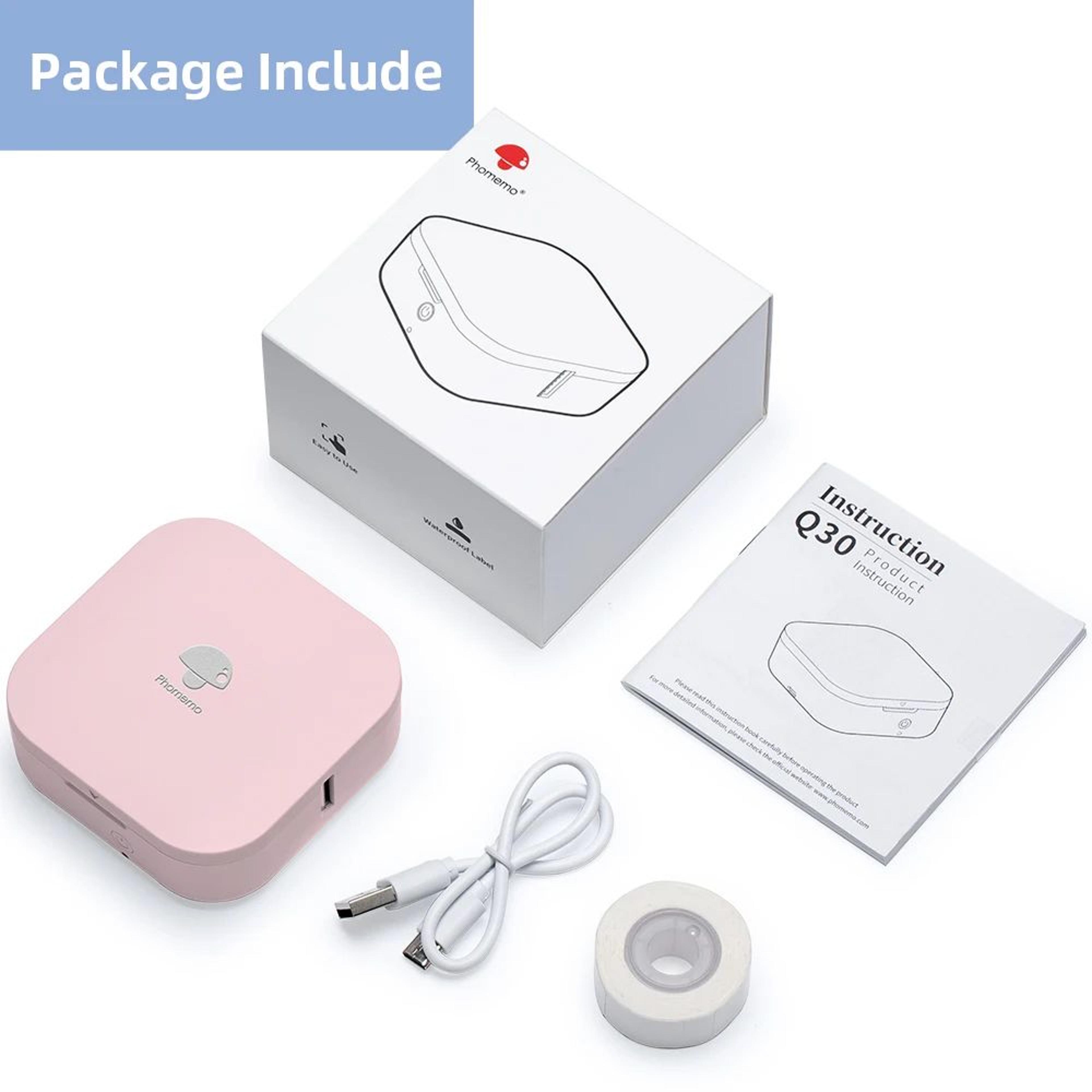 Q30 Mini Wireless Bluetooth Thermal Label Printer For Home And Office Organization 5