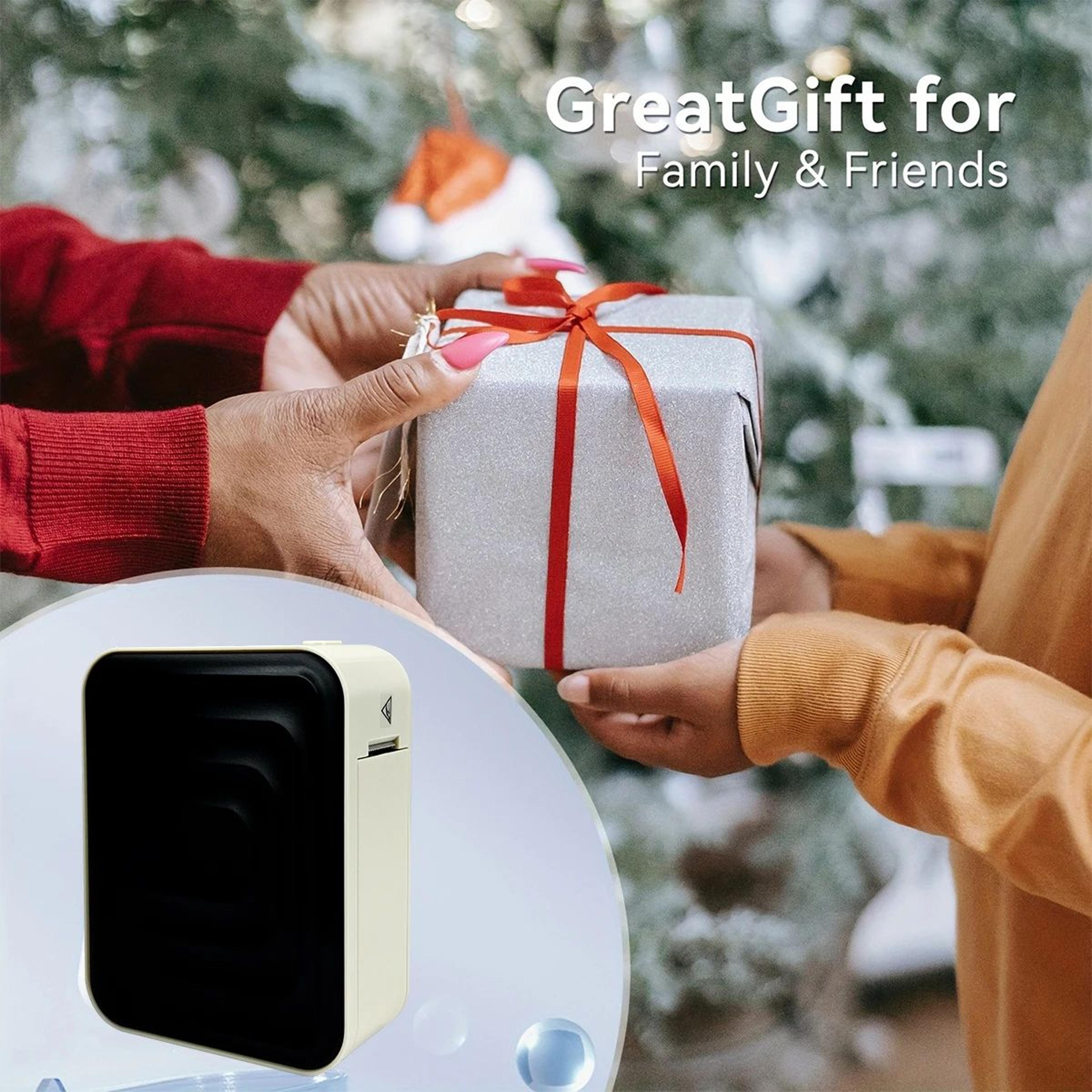 Mini Bluetooth Thermal Label Maker Portable Inkless Sticker Printer For Home And Office 1