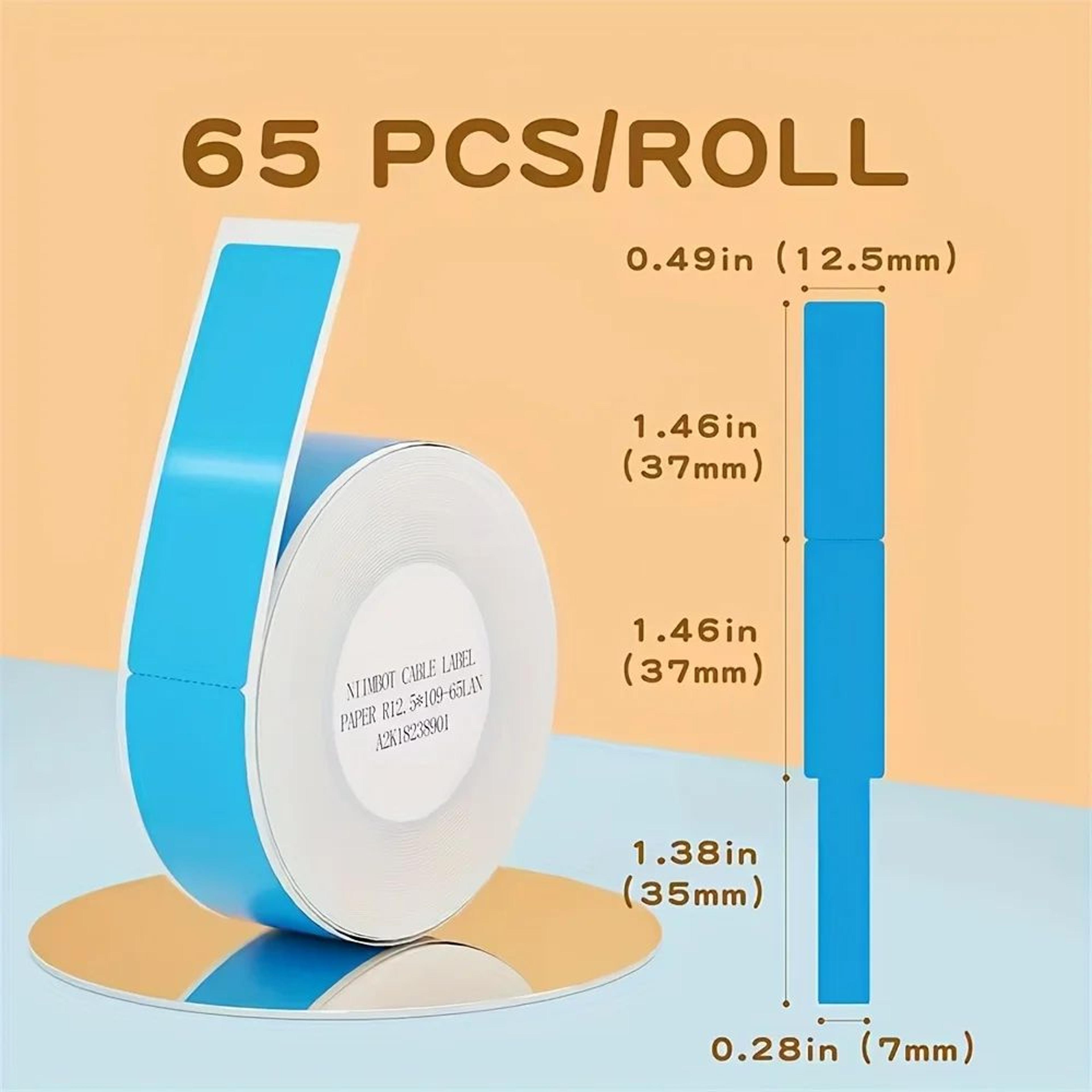 SelfAdhesive Thermal Label Paper Rolls For Mini Label Printers 10