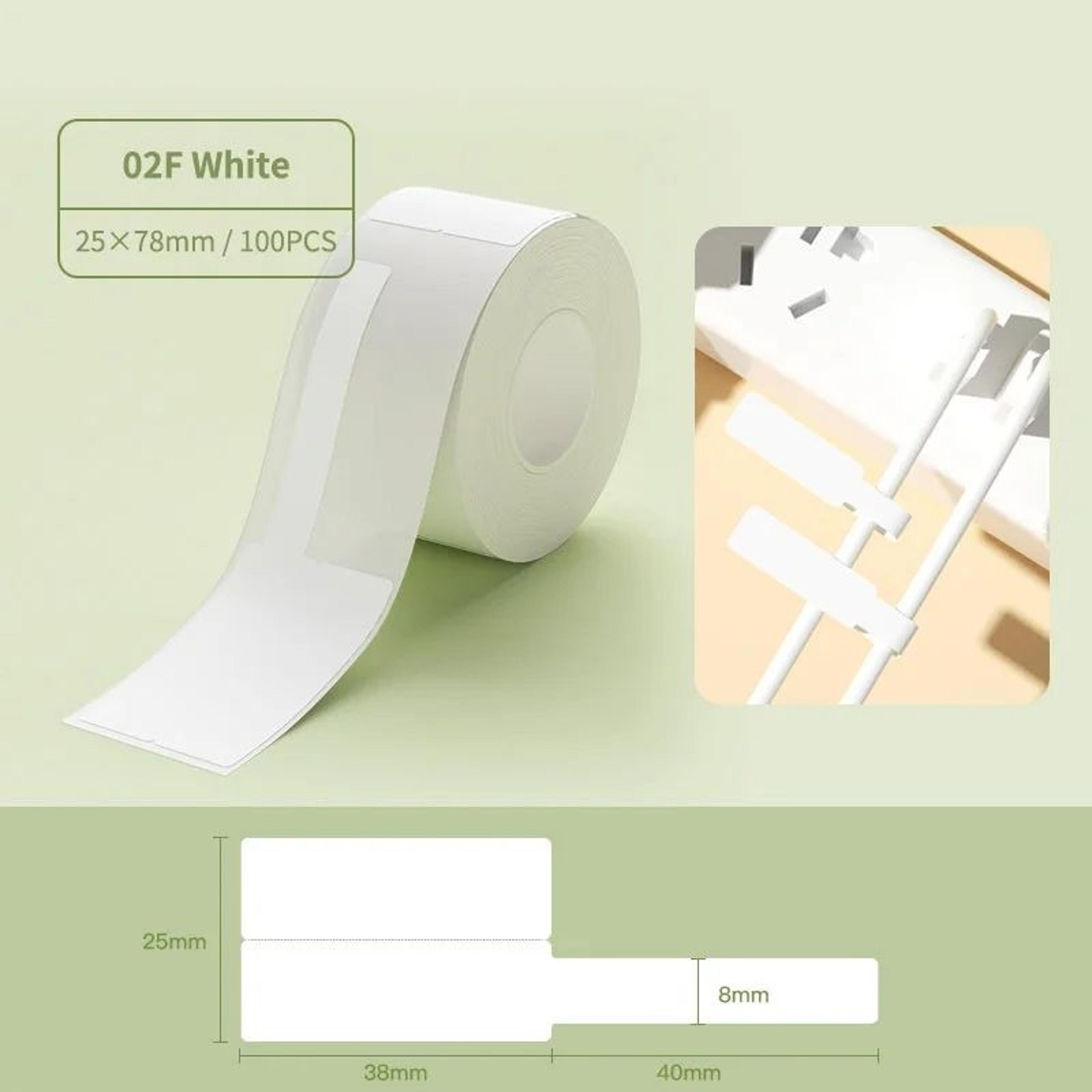 Waterproof SelfAdhesive Cable Labels For B1 B21 Thermal Printers 6