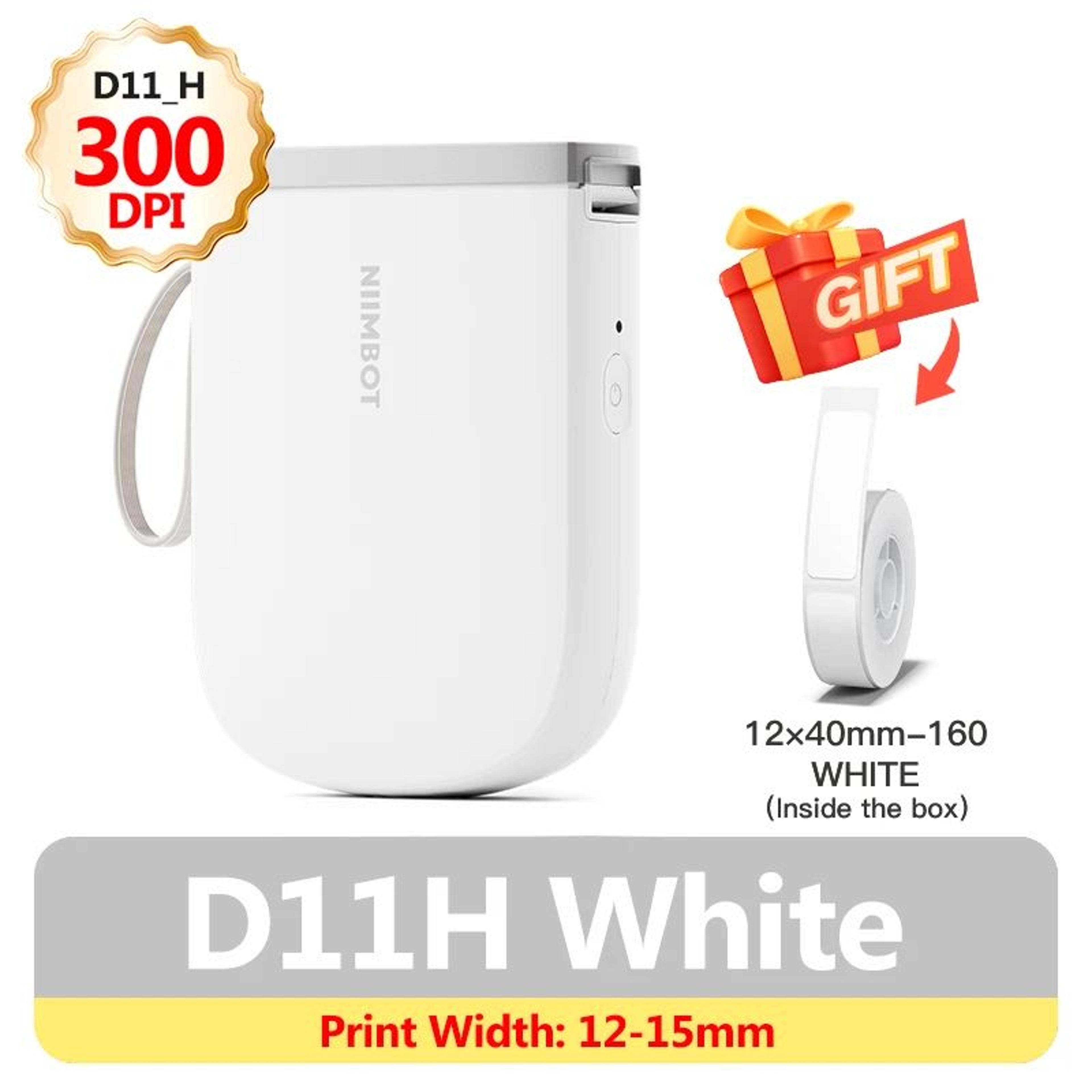 300 DPI Bluetooth Thermal Label Printer Portable Wireless Sticker Maker 11