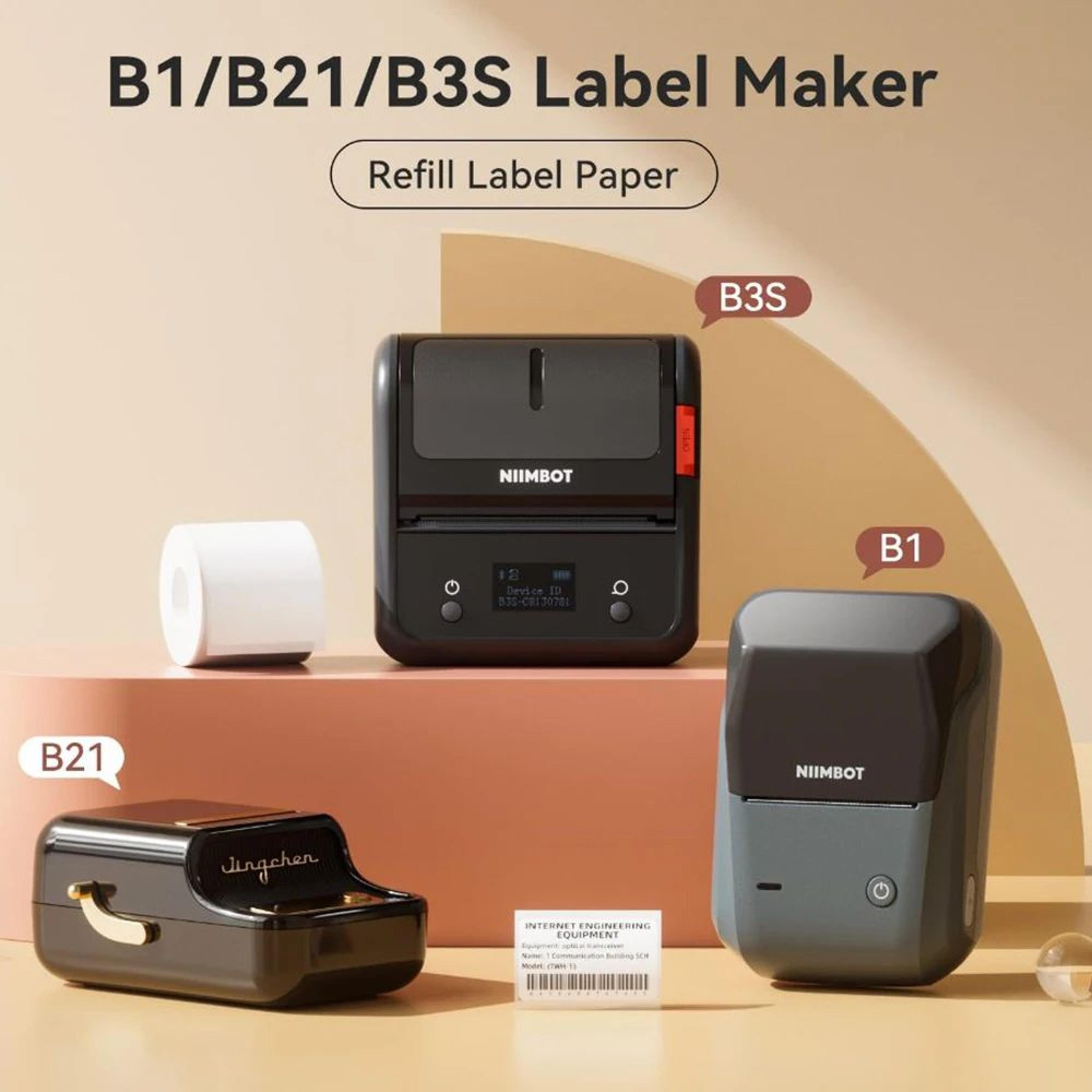 Waterproof SelfAdhesive Thermal Label Paper For B1 B21 Printers 1