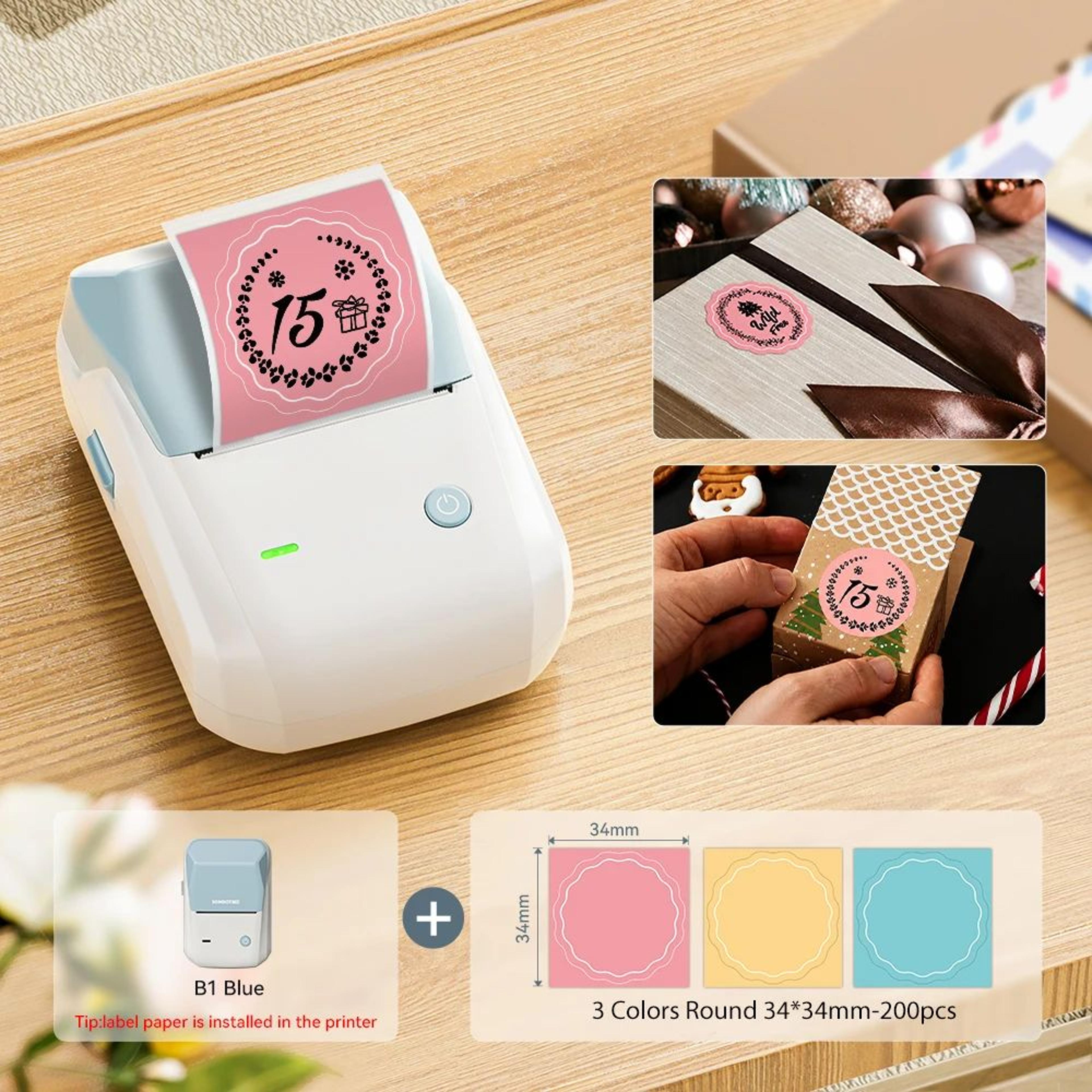 B1 Wireless Bluetooth Thermal Label Printer For Home And Office Organization 20