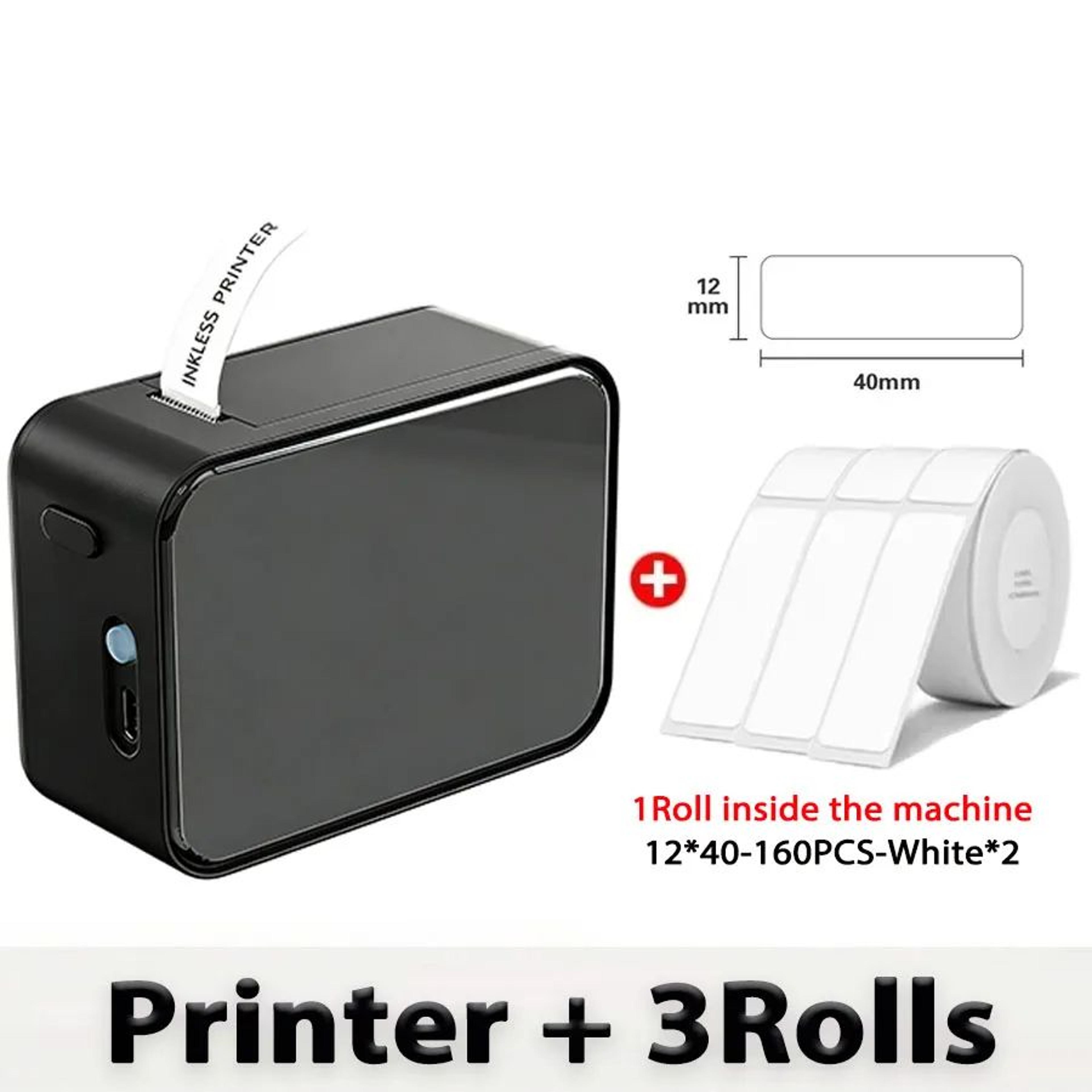 Portable Bluetooth Label Maker Mini Wireless Thermal Sticker Printer For Home Office And School 9