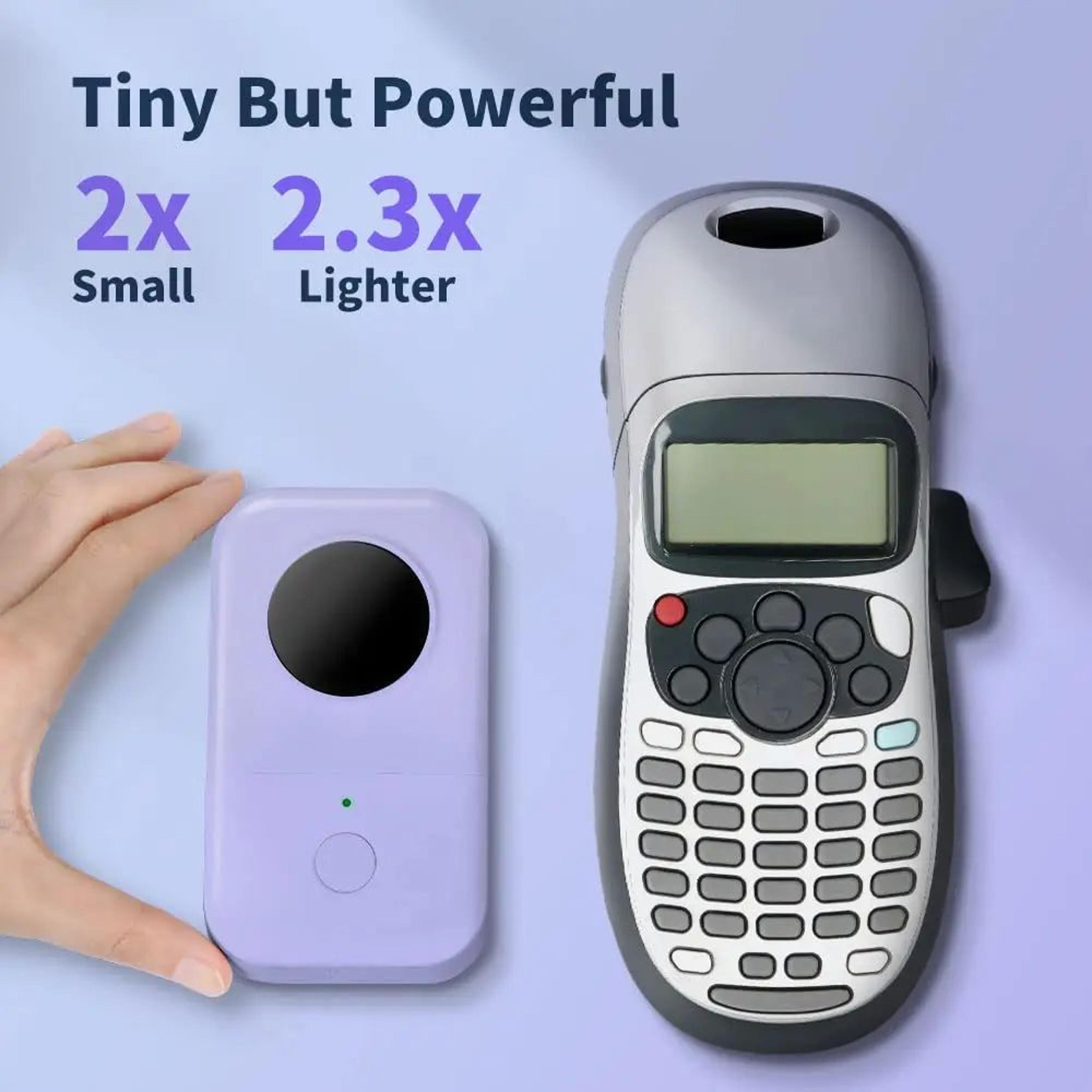 D30 Mini Wireless Bluetooth Thermal Label Maker Portable Inkless Sticker Printer 4