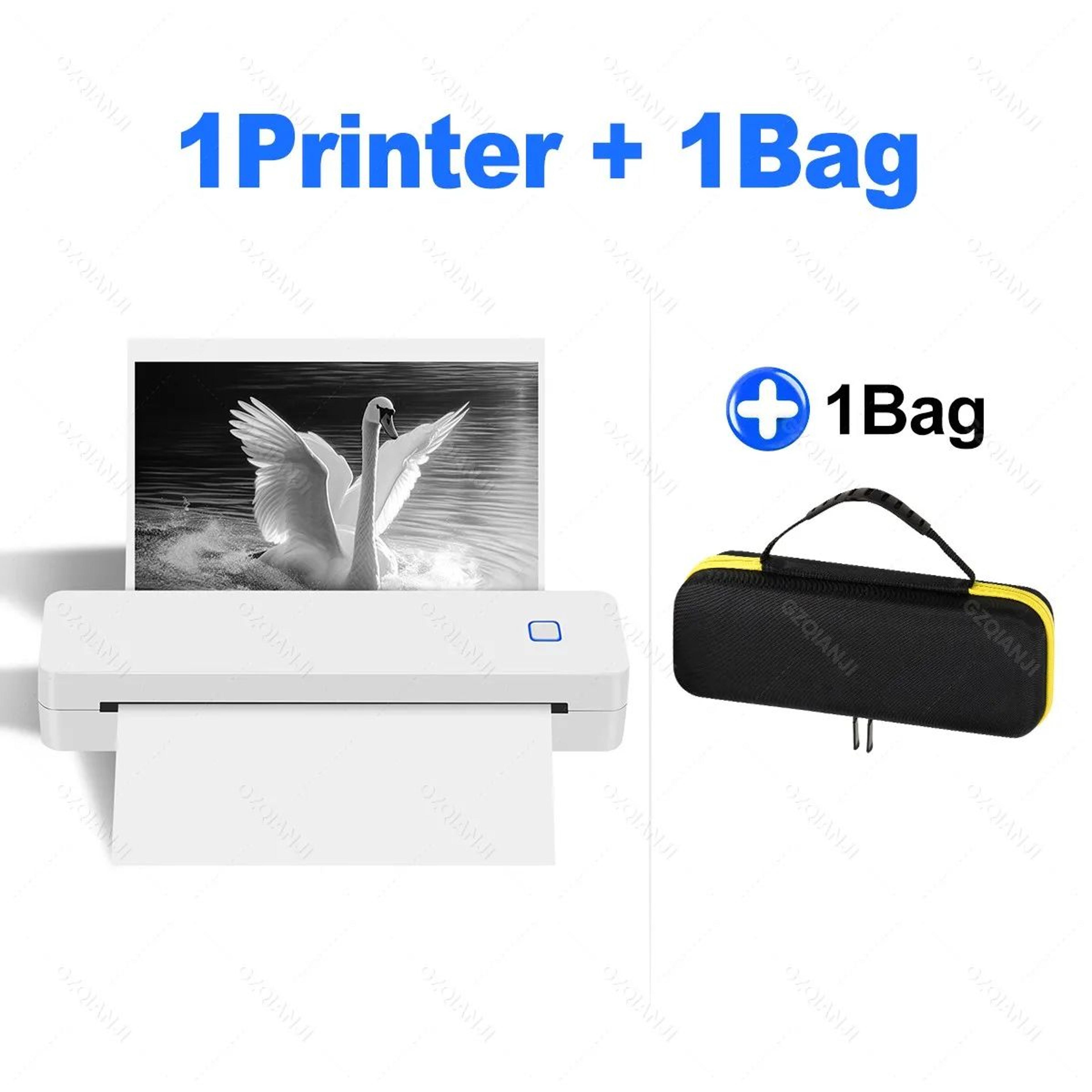Mini Portable A4 Bluetooth Thermal Printer For Wireless Document And Photo Printing 10