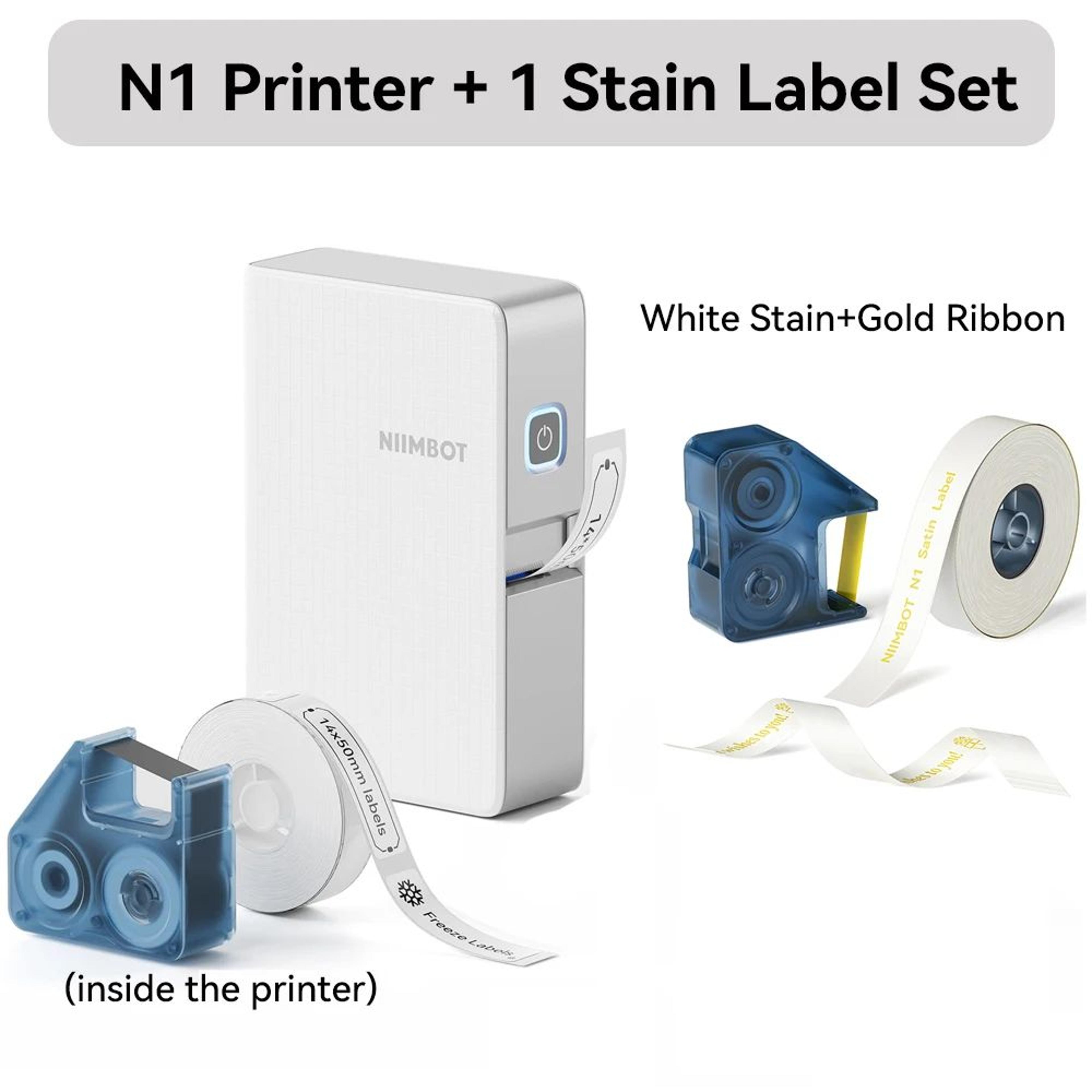 N1B18 Wireless Thermal Transfer Label Printer And Portable Sticker Maker 8
