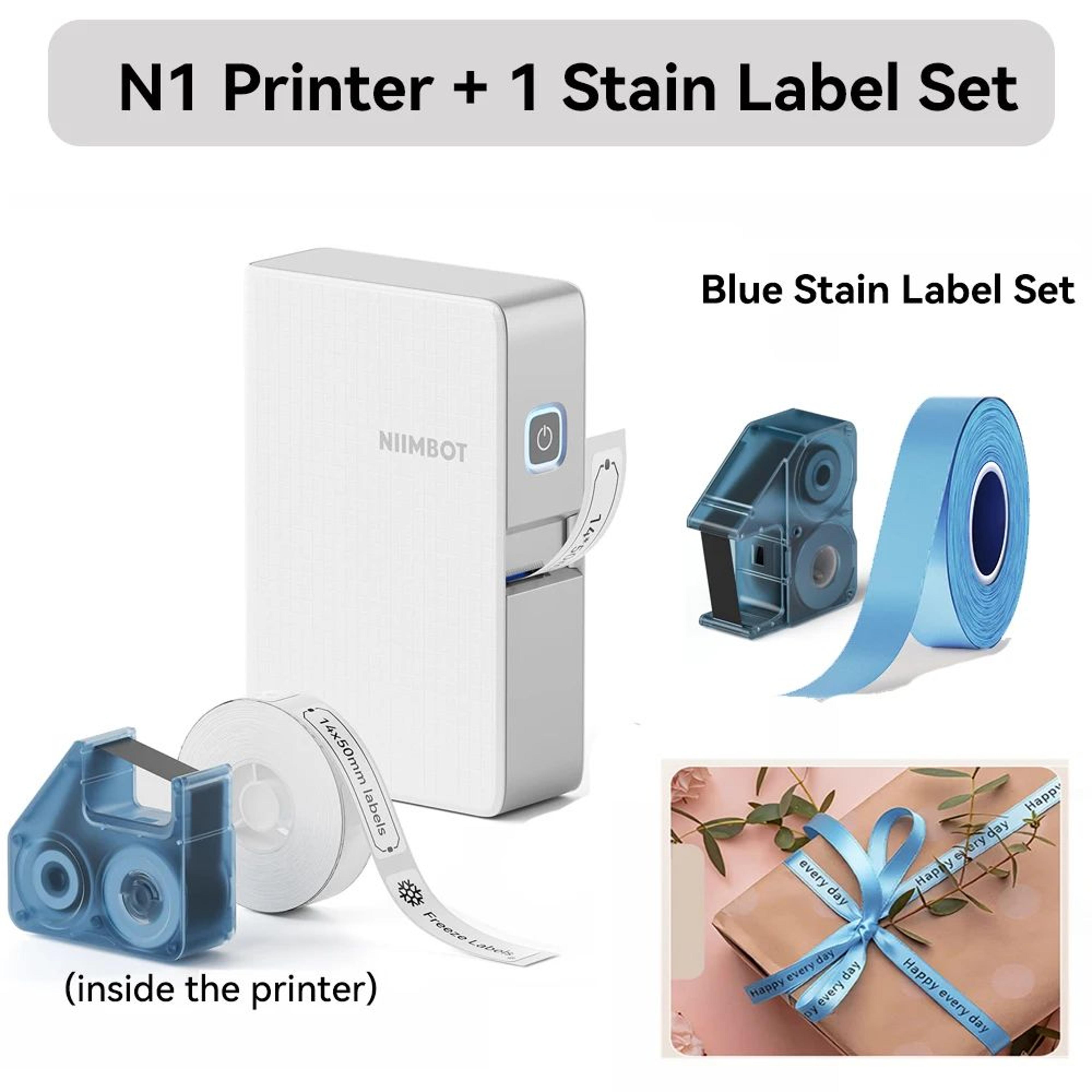 N1B18 Wireless Thermal Transfer Label Printer And Portable Sticker Maker 10