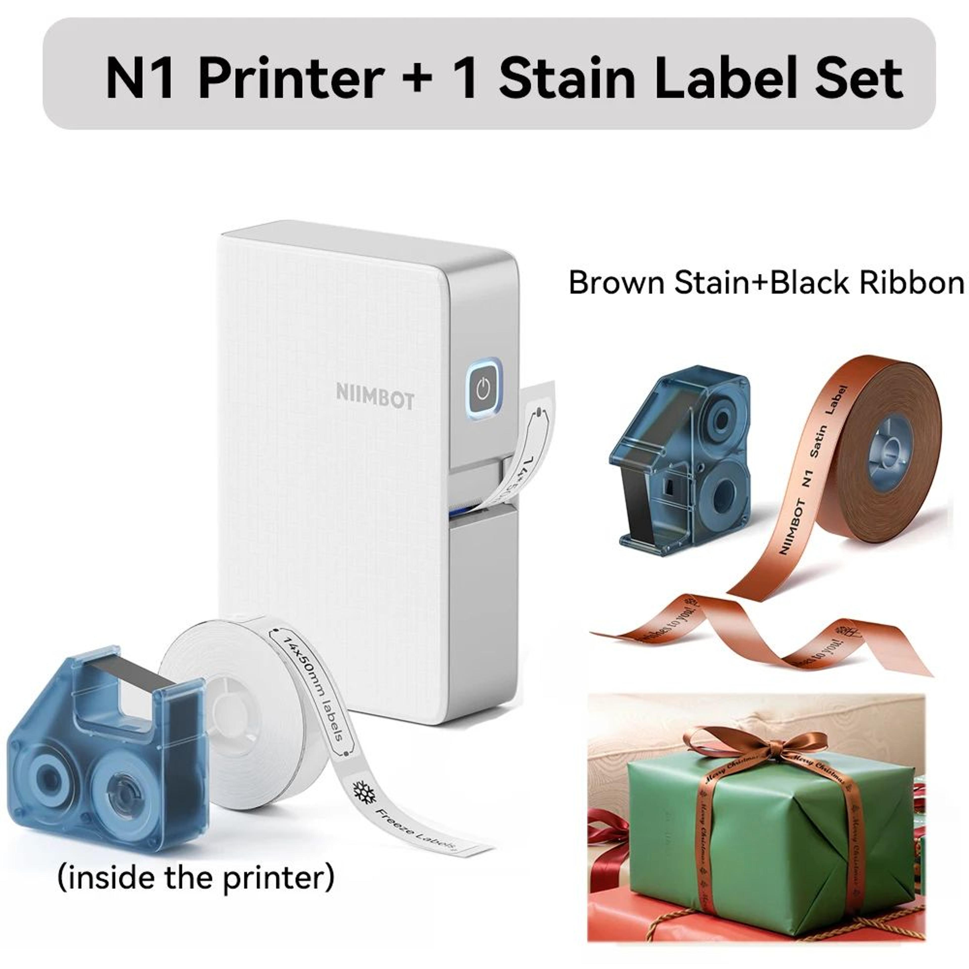N1B18 Wireless Thermal Transfer Label Printer And Portable Sticker Maker 9