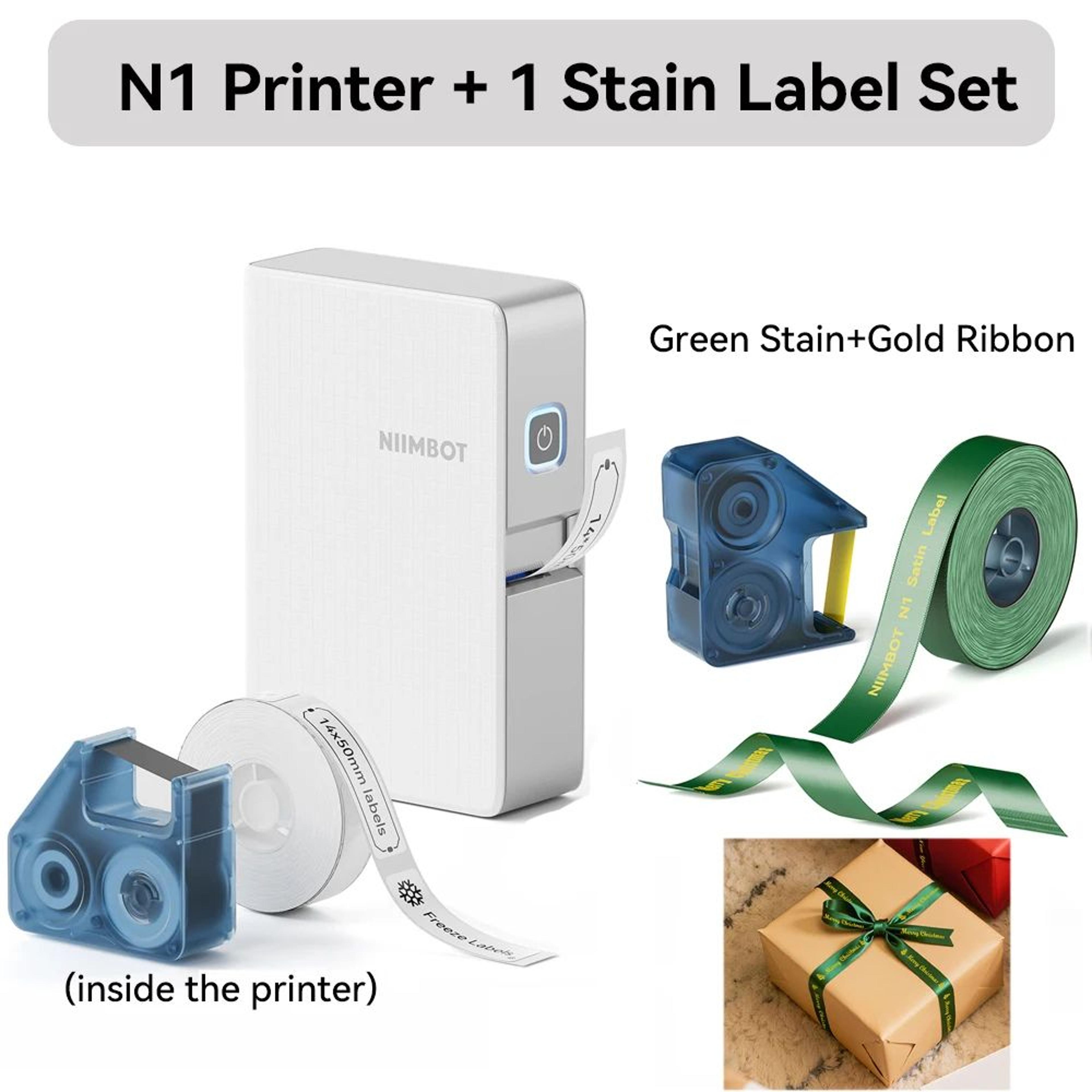 N1B18 Wireless Thermal Transfer Label Printer And Portable Sticker Maker 12