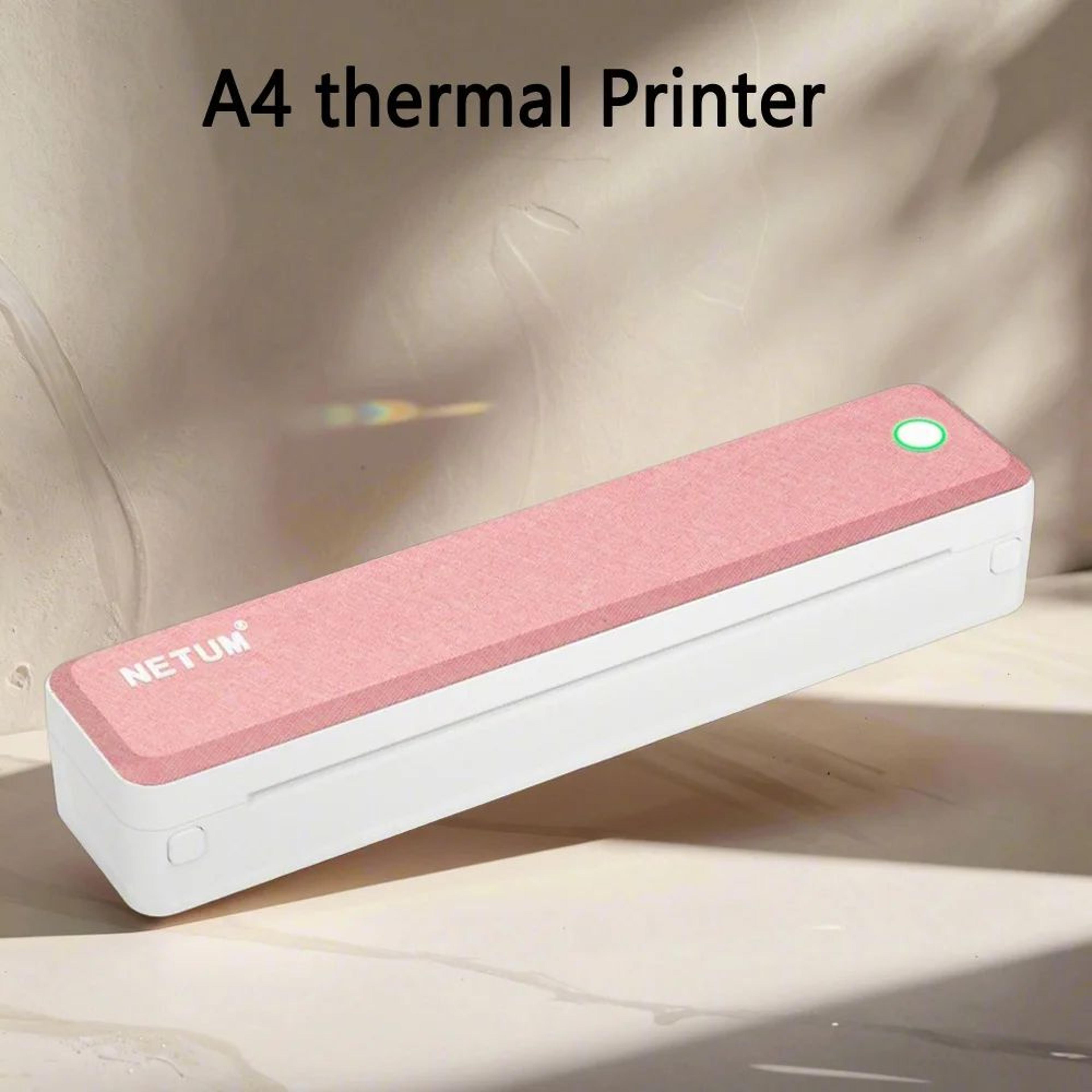 P20 Portable A4 Thermal Printer Wireless Bluetooth USB Printer For Travel And Office 0