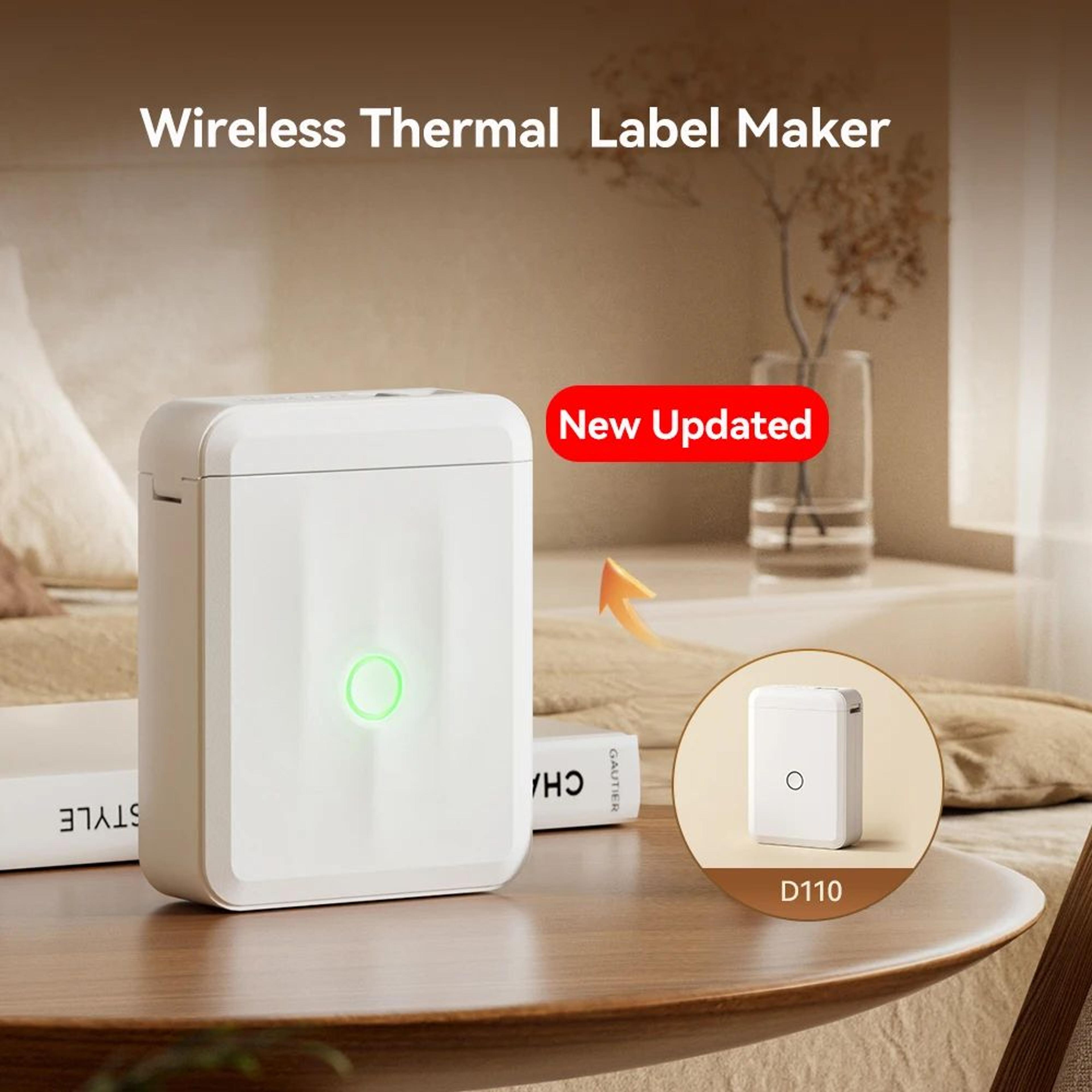 Portable Bluetooth Label Maker Mini Wireless Thermal Sticker Printer For Home And Office 3