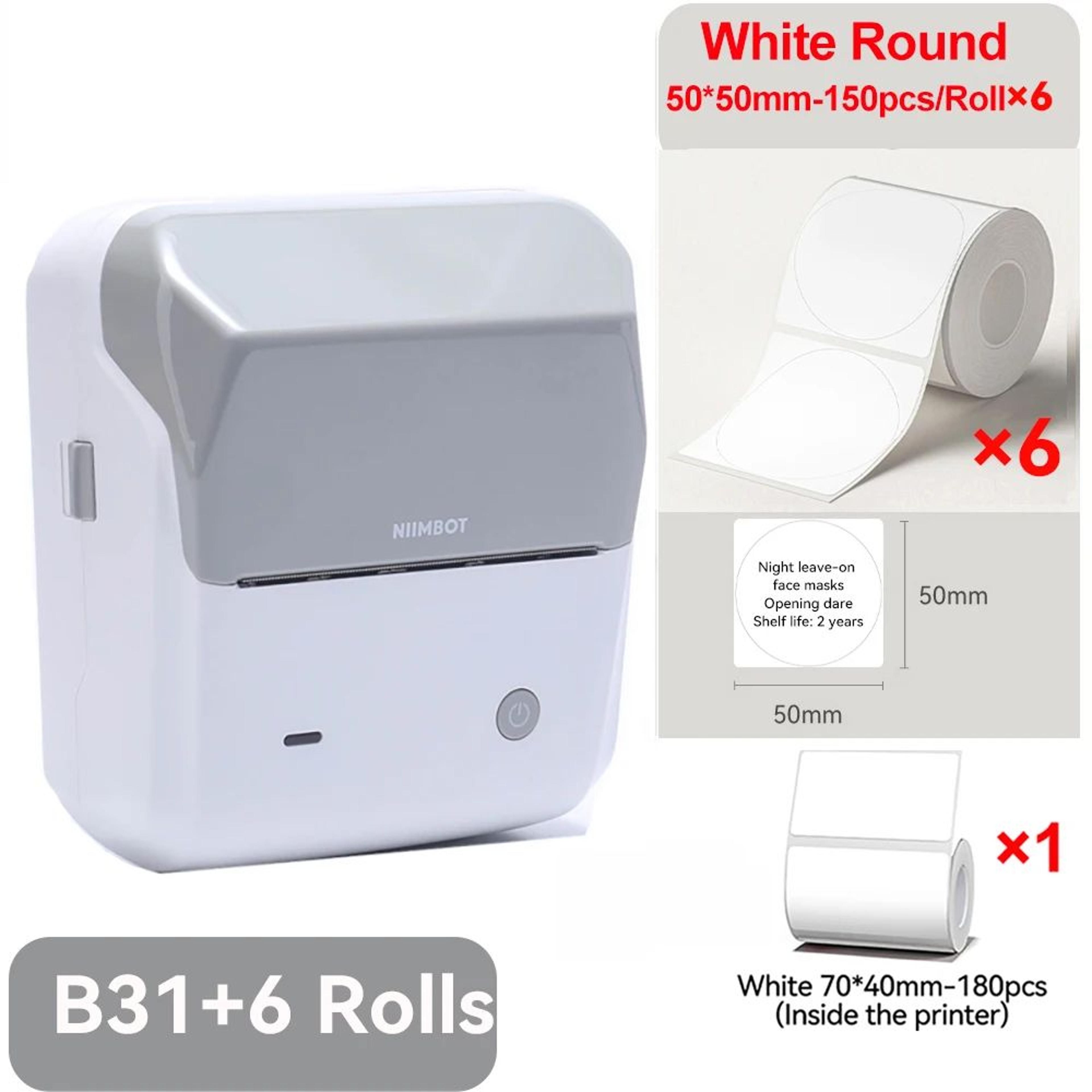 Wireless Thermal Label Maker Printer For Barcode And QR Code Printing 9