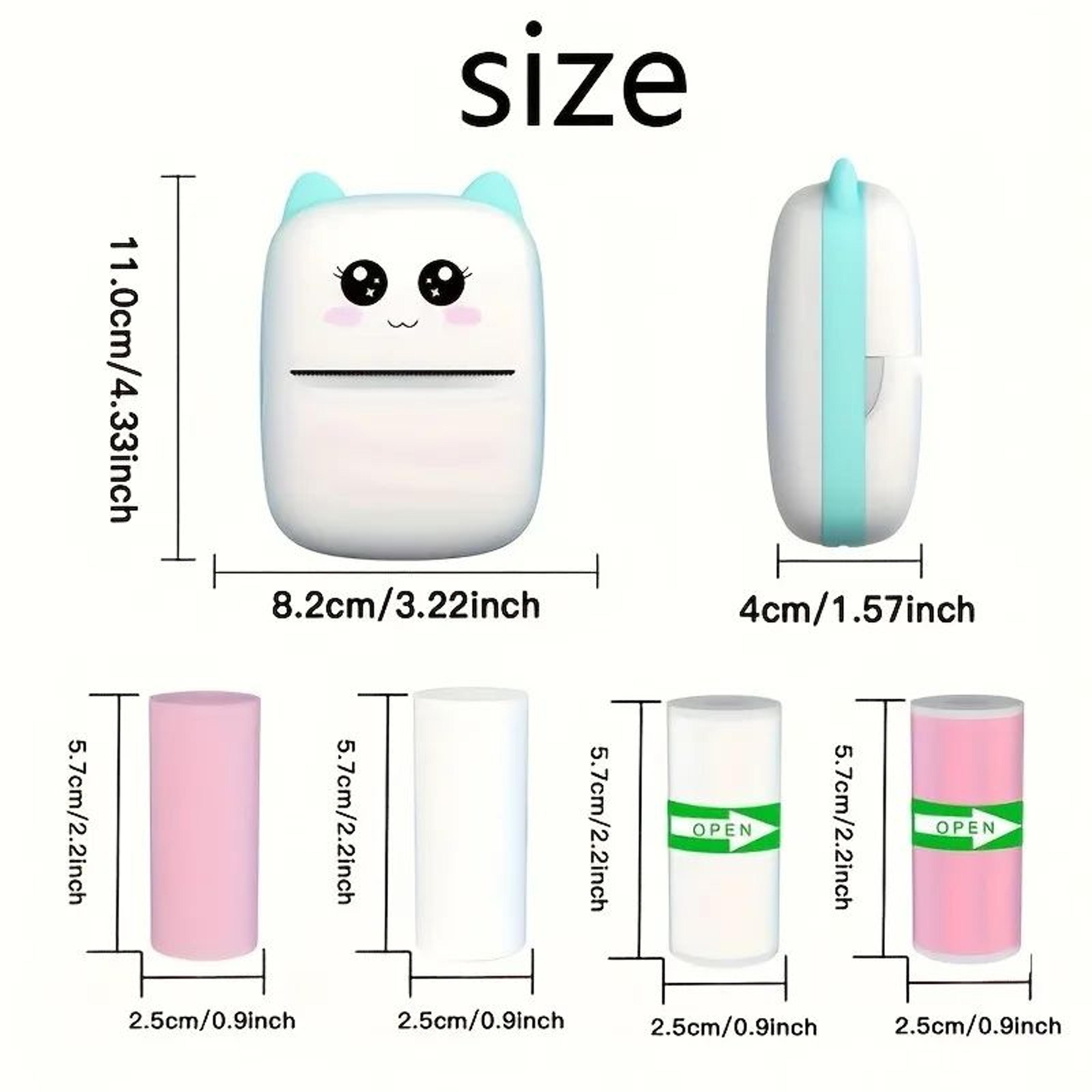 Portable Mini Thermal Printer For Photos Notes Labels And Receipts 3