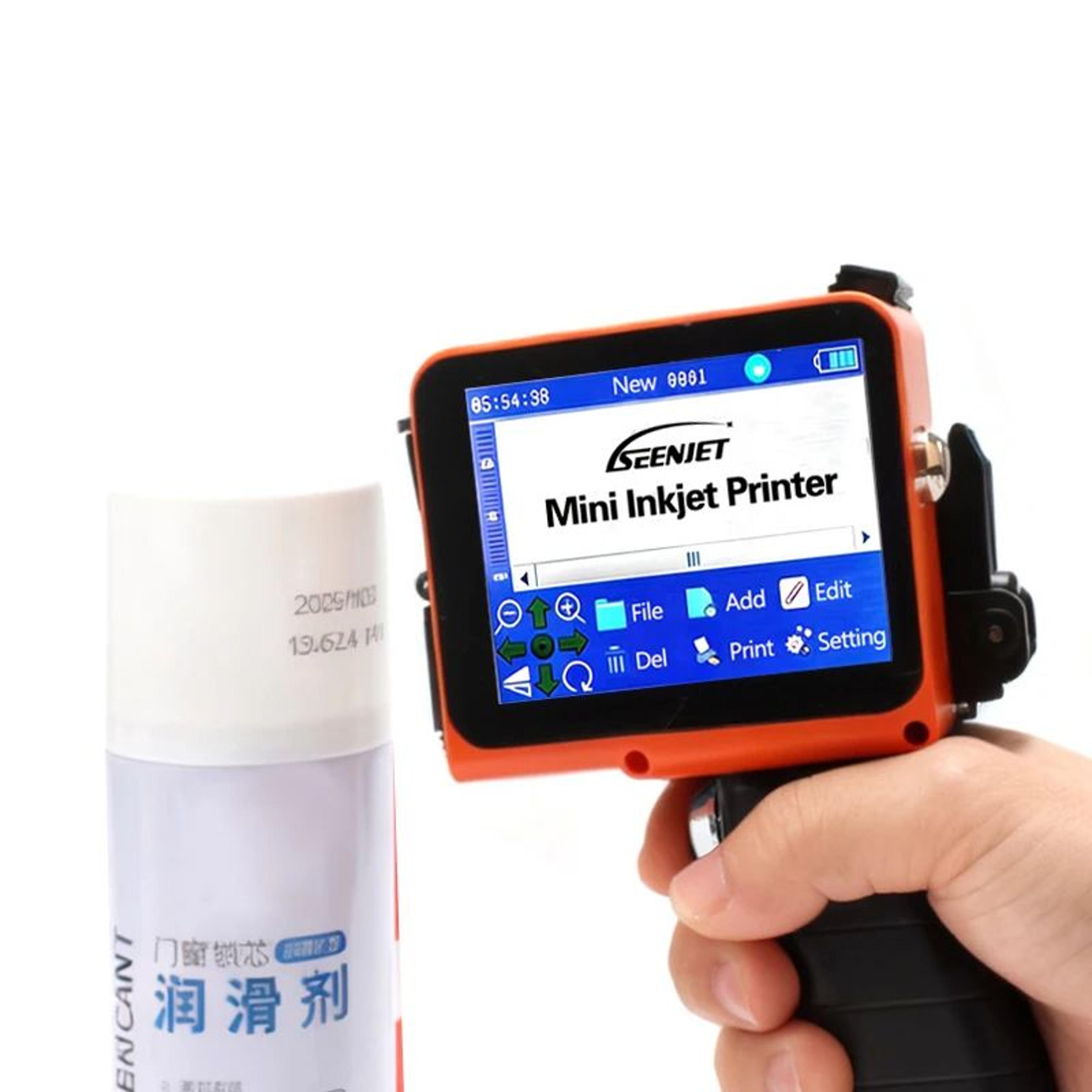 Mini Handheld Inkjet Printer For Expiry Dates QR Codes And Product Packaging 3