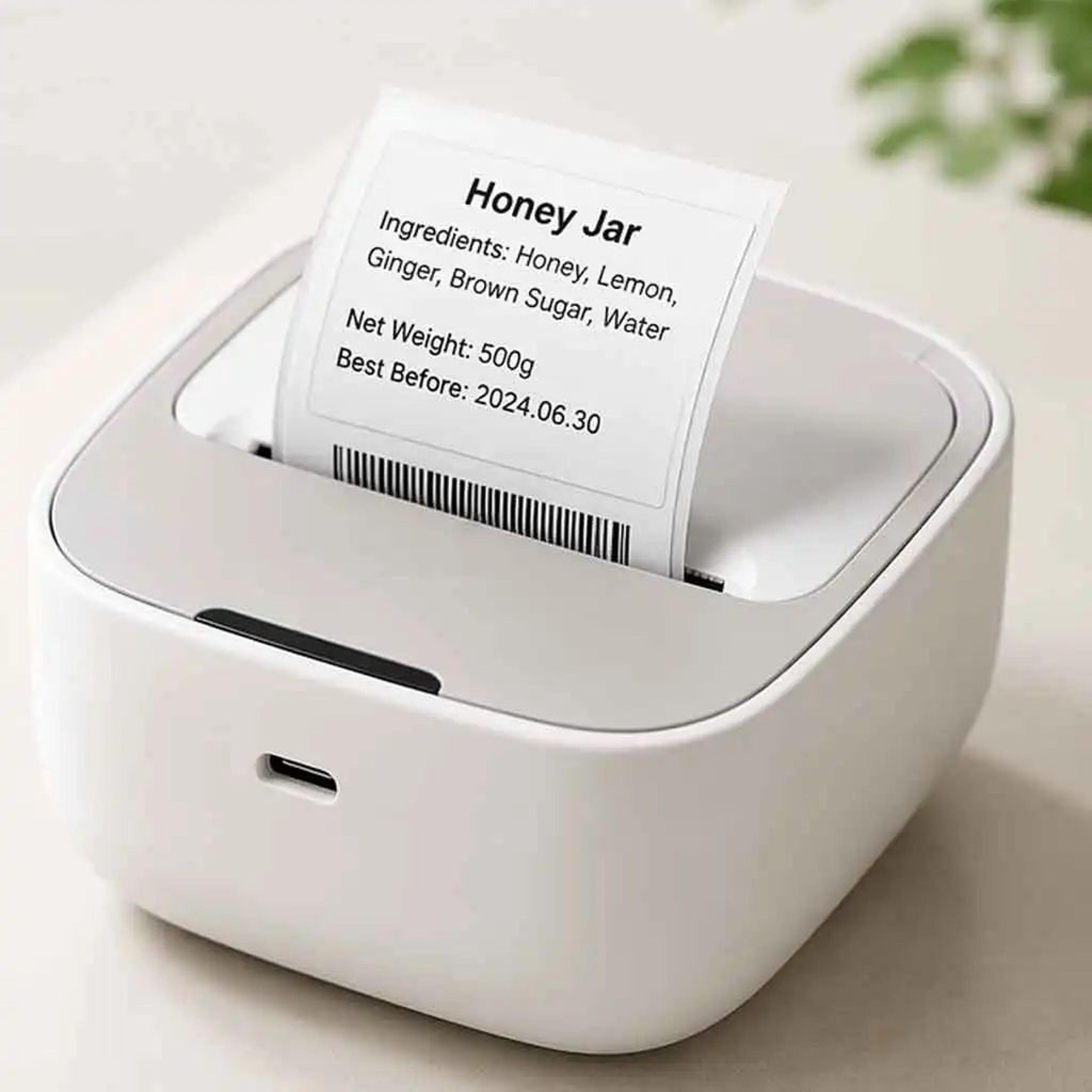 Bluetooth Thermal Label Printer 1x2 Inch Wireless Sticker Maker For Small Business 2