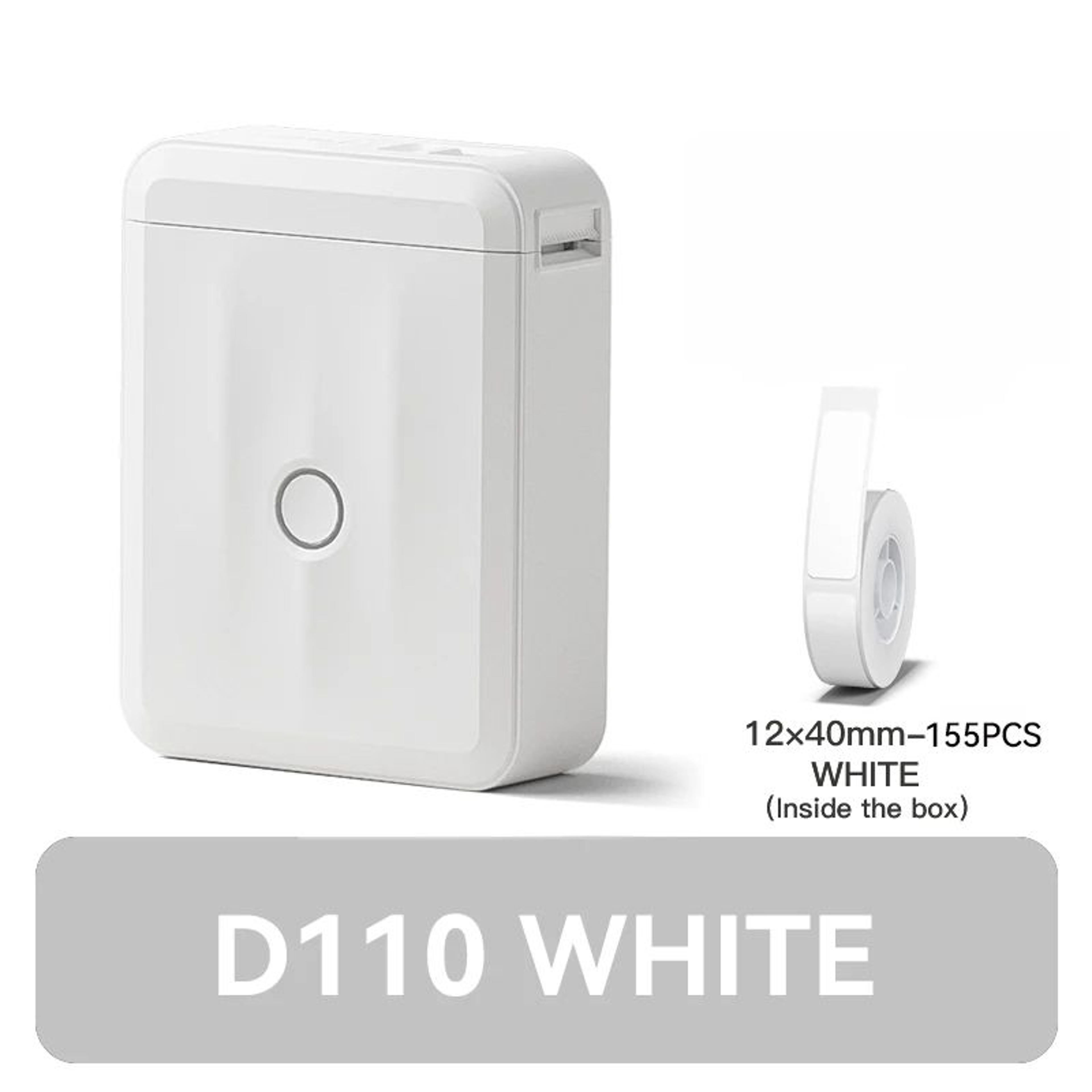 D110 Mini Portable Bluetooth Thermal Label Printer With SelfAdhesive Labels For Home And Office 7