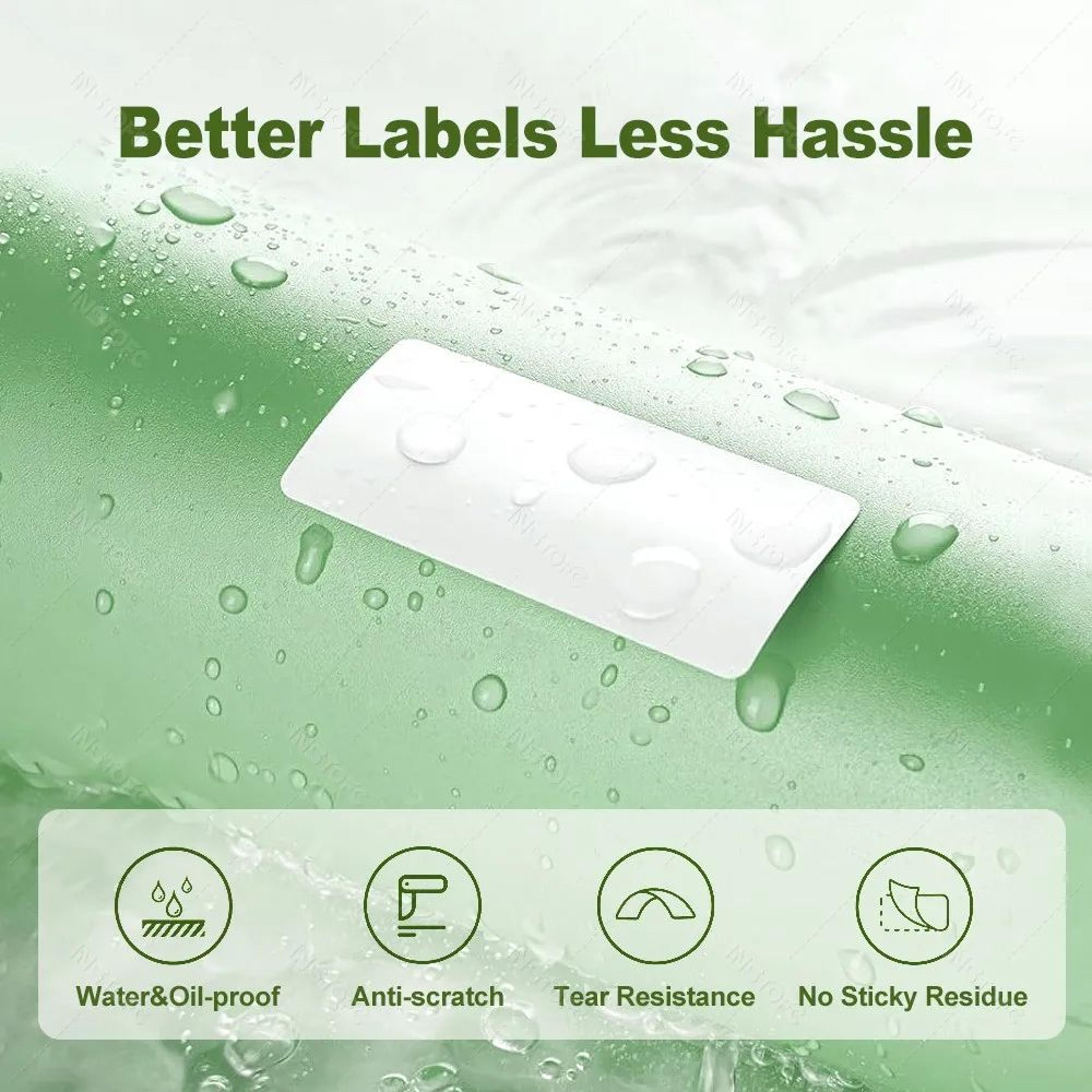 P15 Portable Bluetooth Thermal Label Printer With Wireless Sticker Maker 5