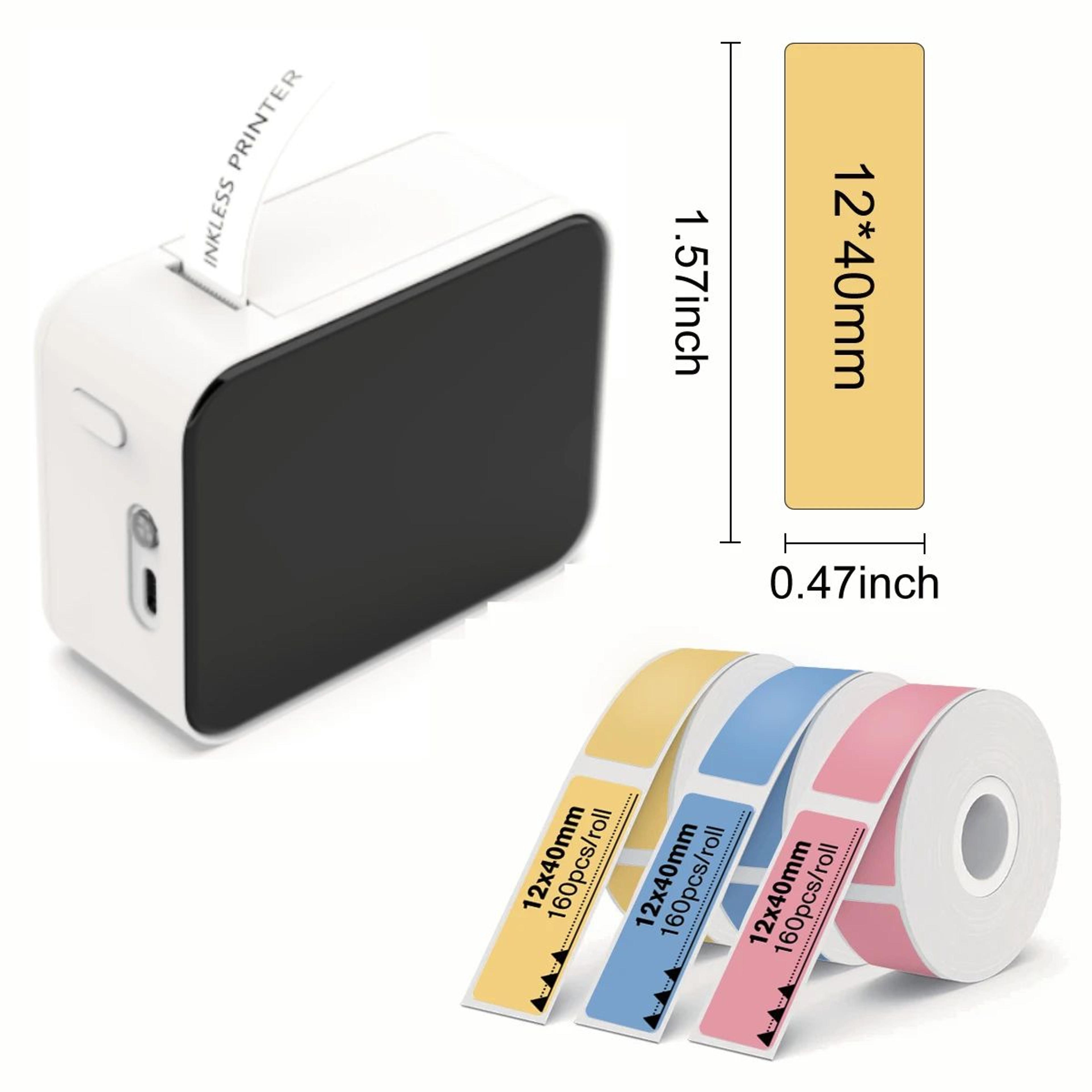 P15 Mini Bluetooth Thermal Label Printer For Home Office And Creative Organization 10