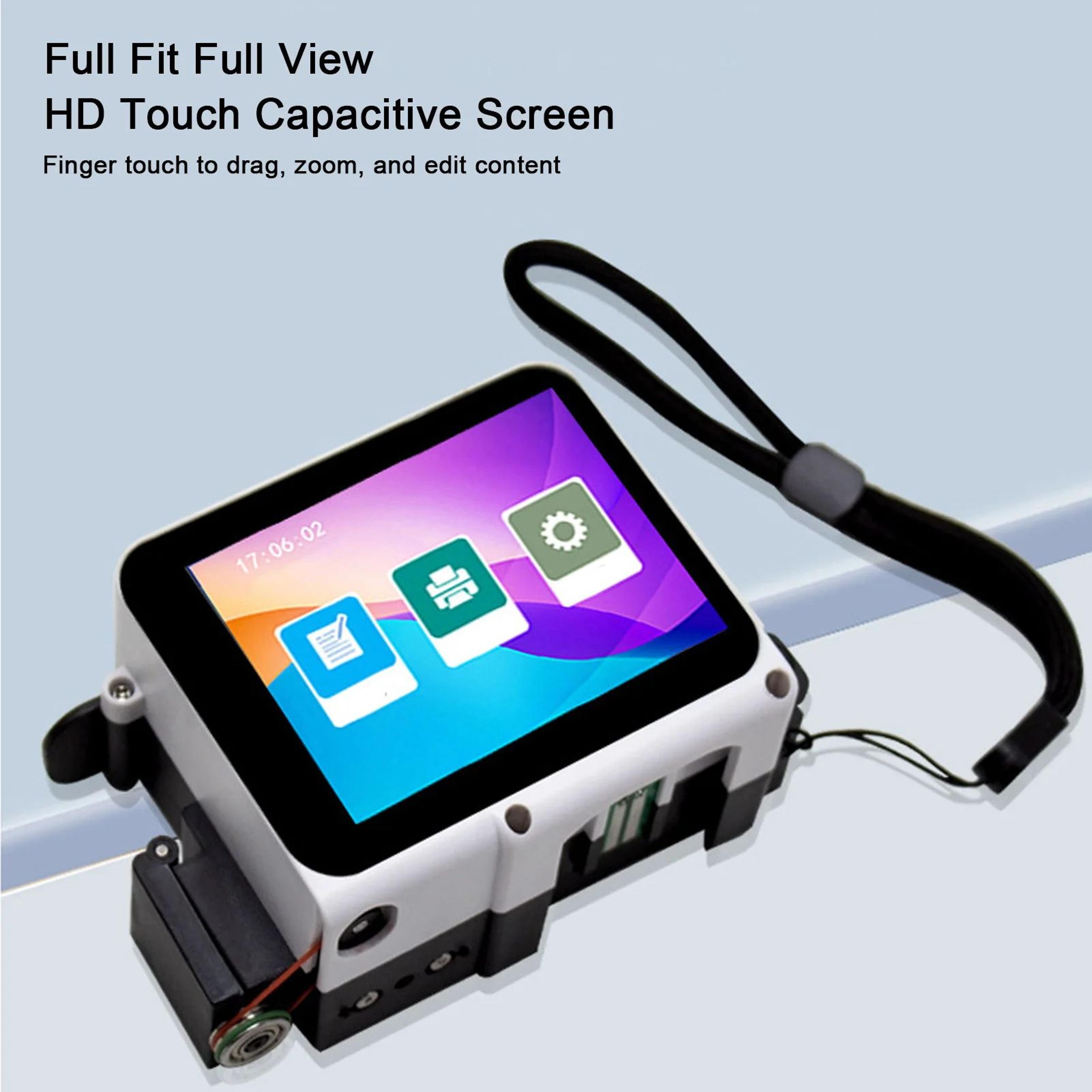 127mm Handheld Inkjet Printer For Barcode Date And Batch Number Coding 3