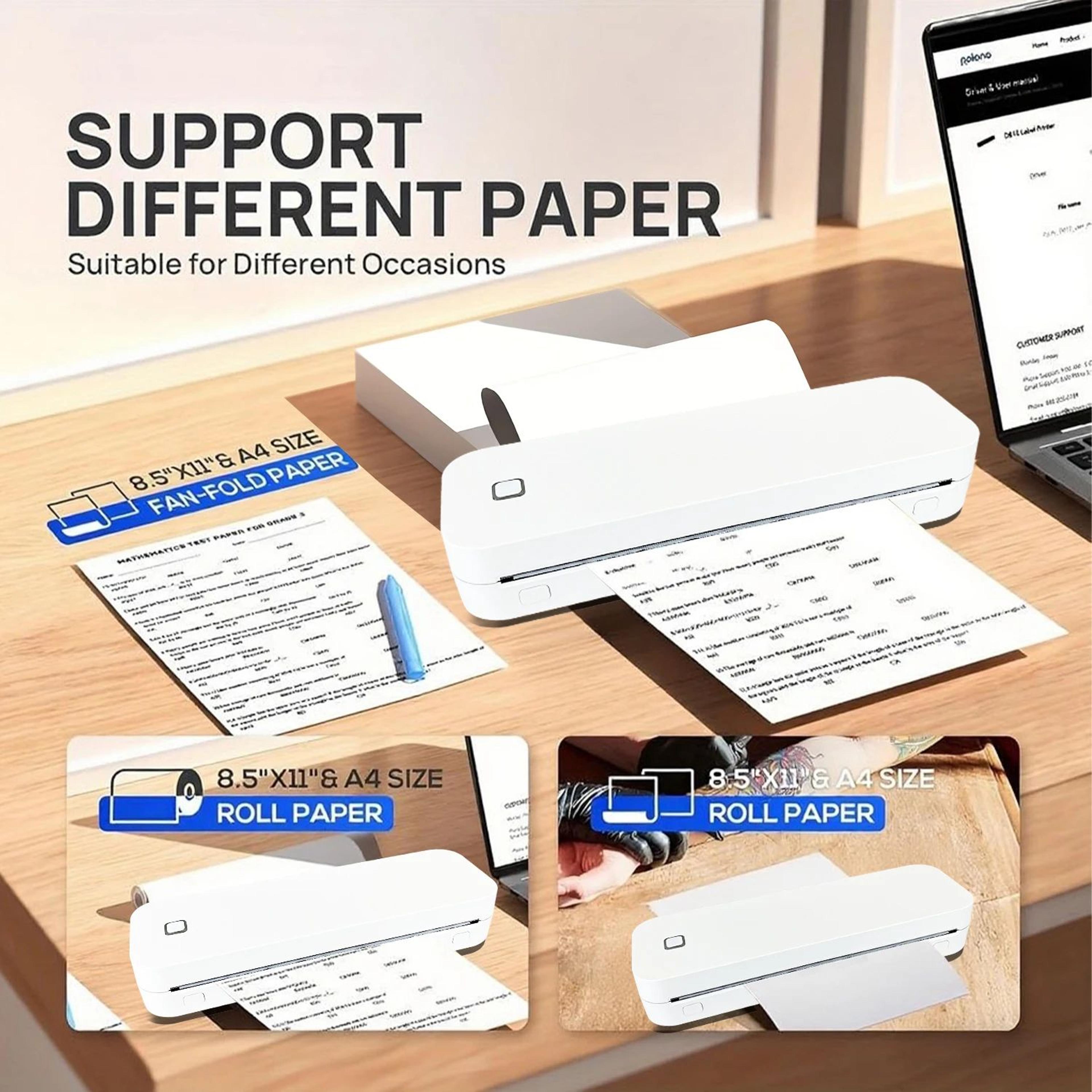 D210 Mini Bluetooth Thermal Label Printer For Custom Stickers And Tattoo Designs 4