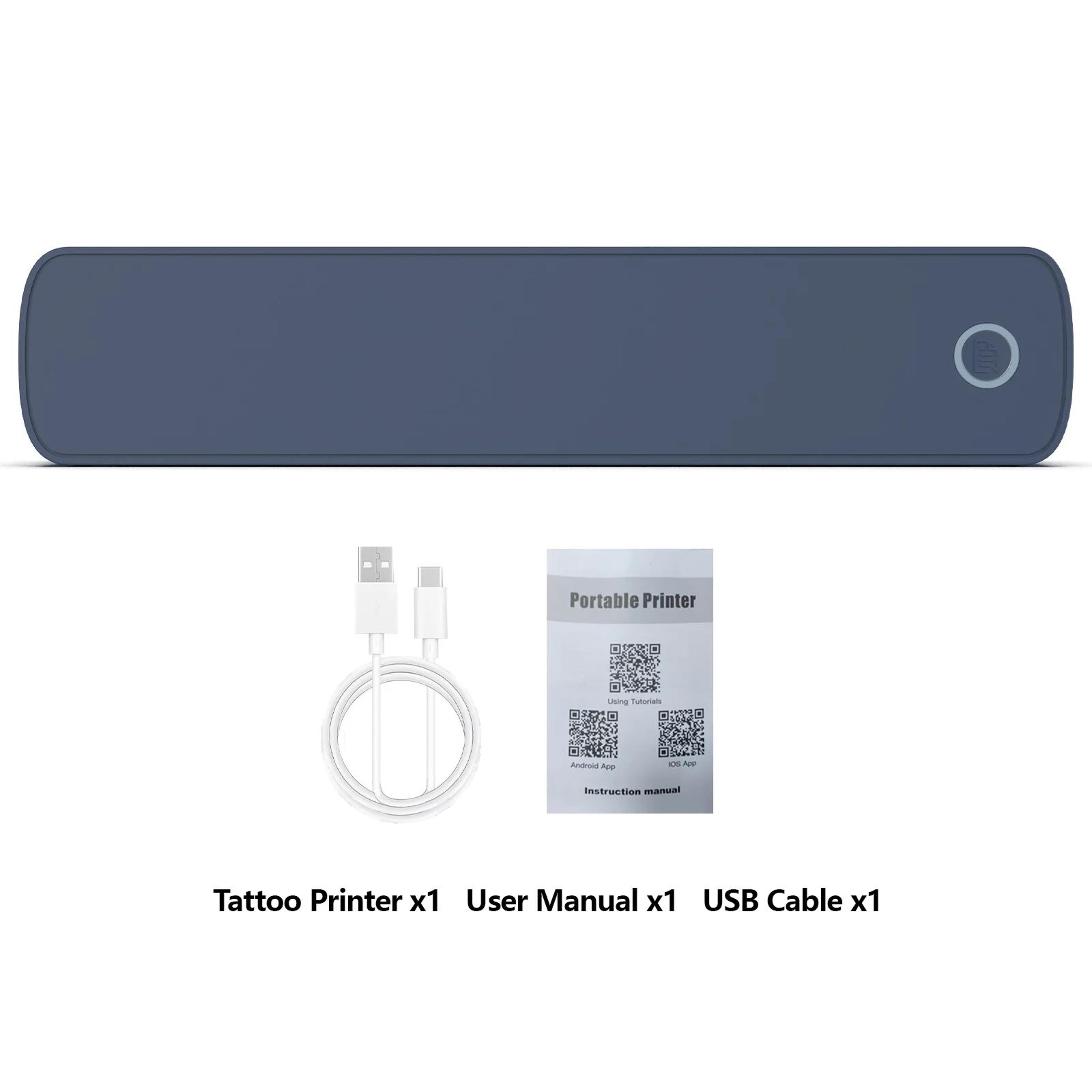 Portable A4 Wireless Thermal Printer For Letter Size Documents And Travel 8