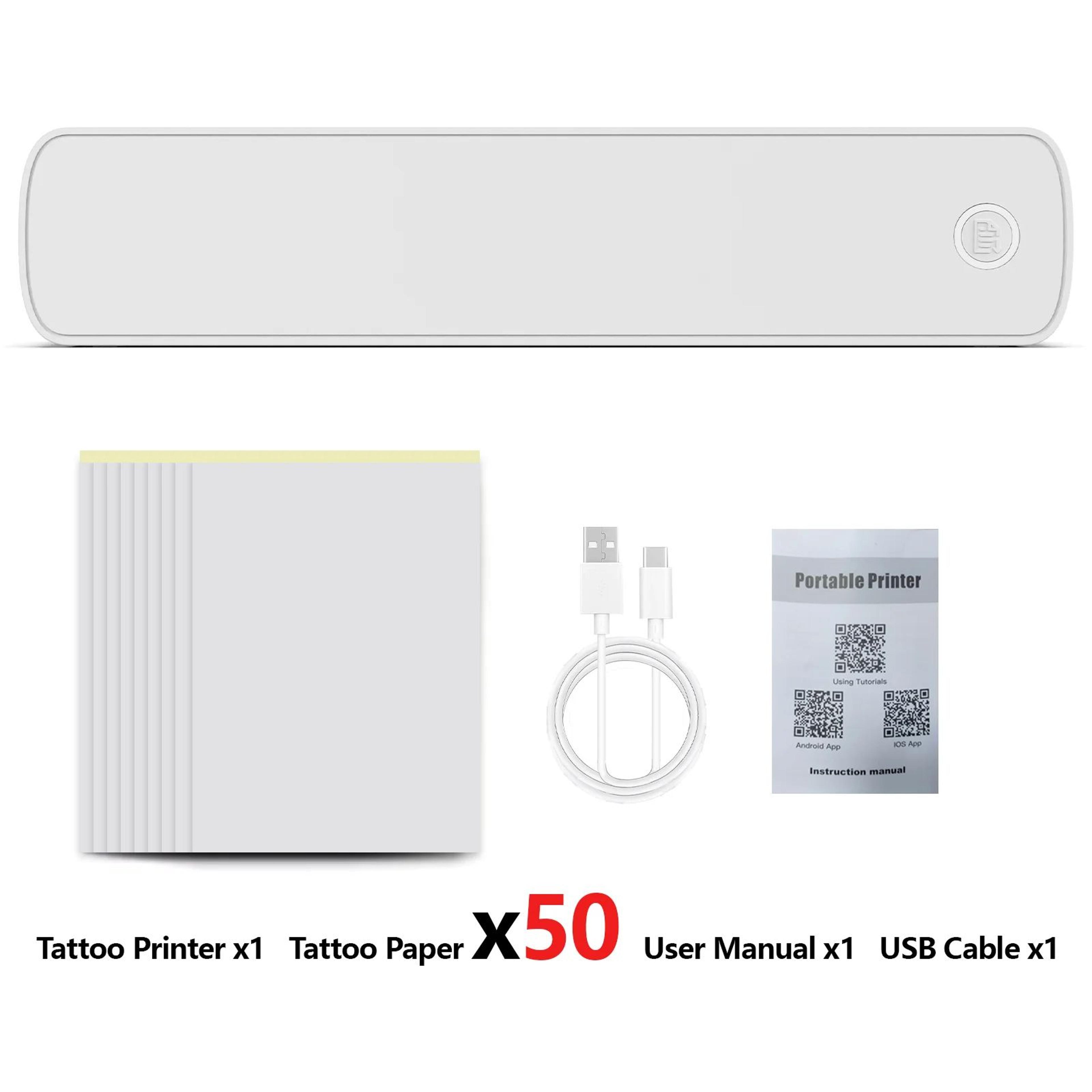 Portable A4 Wireless Thermal Printer For Letter Size Documents And Travel 9