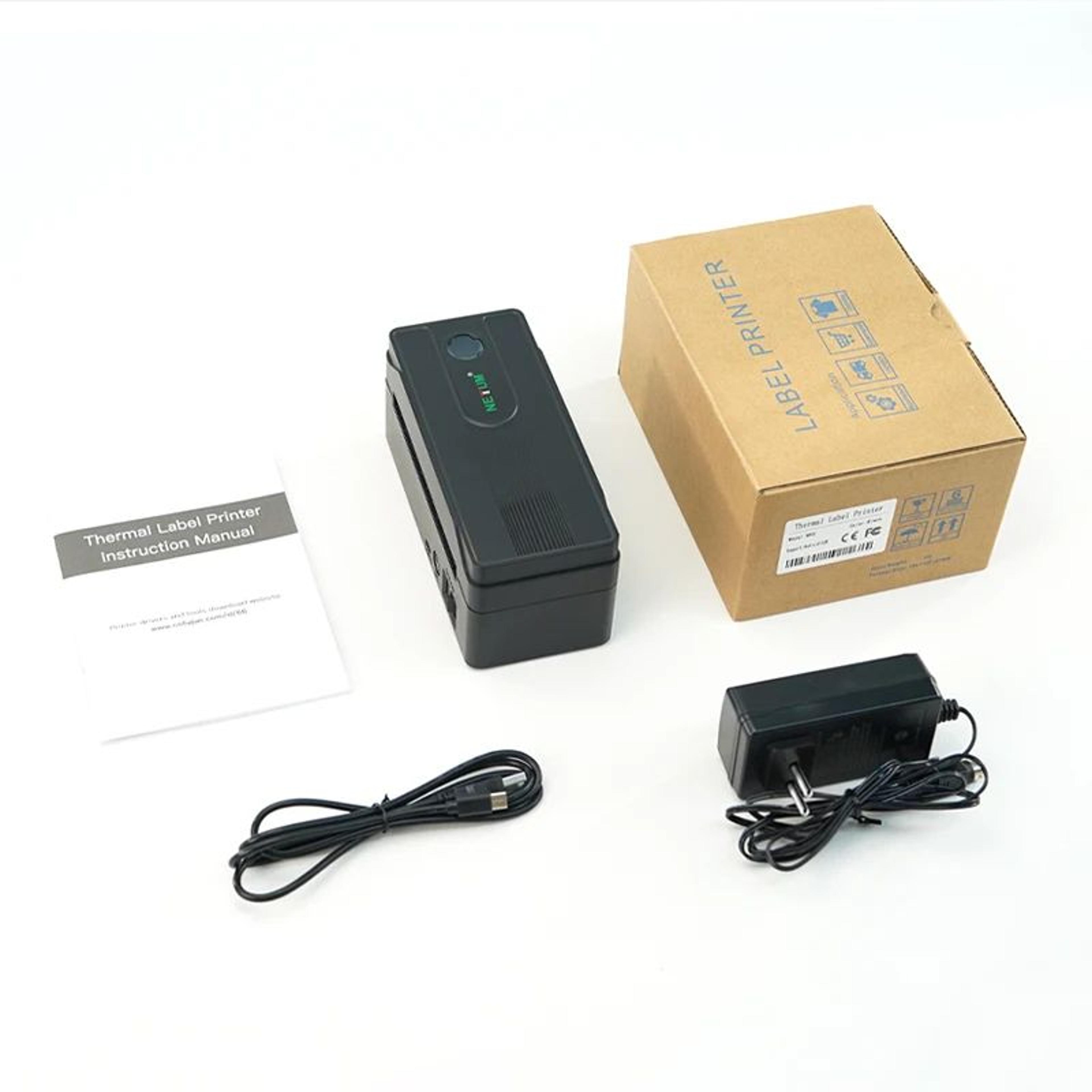 4x6 Bluetooth Thermal Shipping Label Printer For Fast Wireless Package Labeling 1