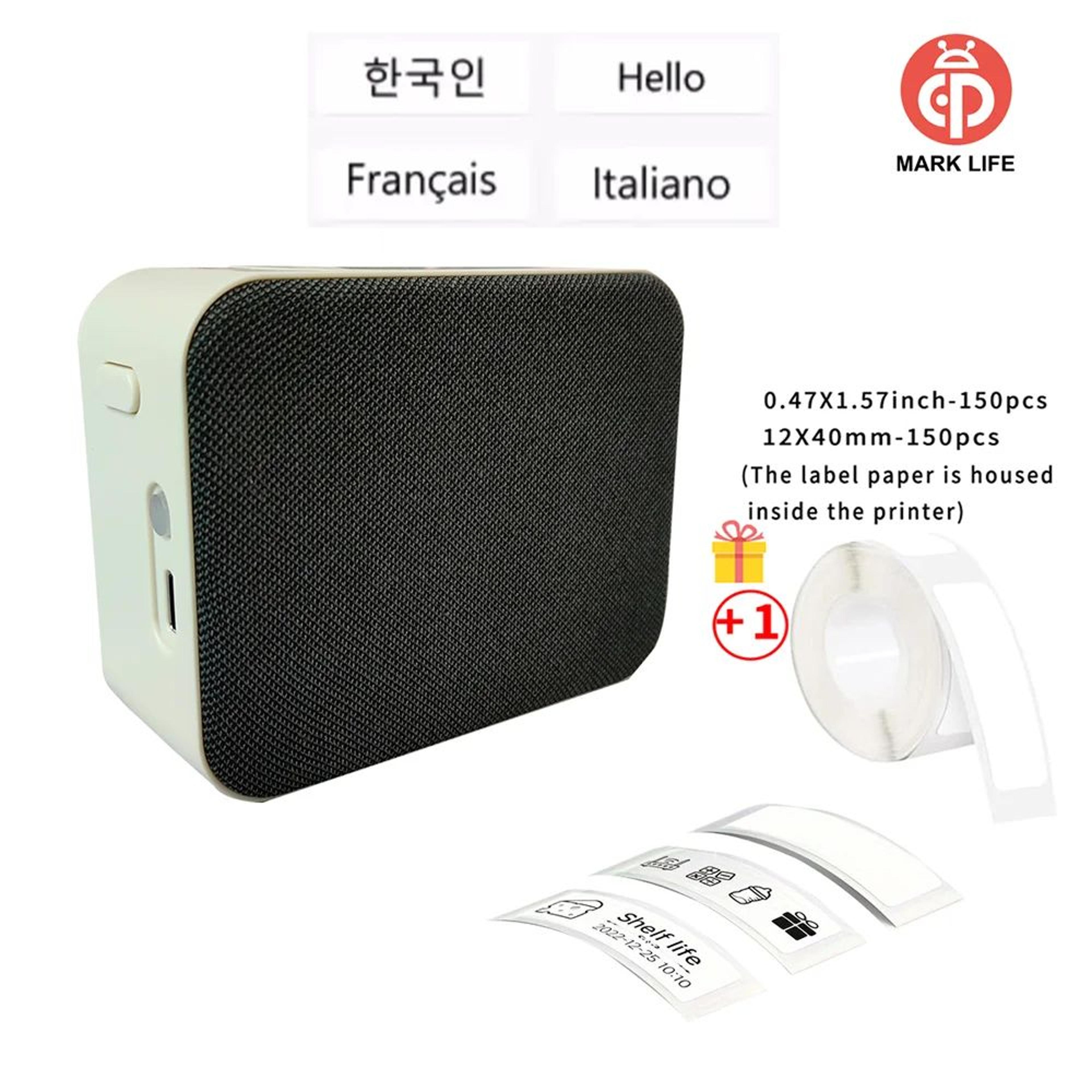P15 Mini Bluetooth Thermal Label Printer For DIY Stickers And Home Organization 12