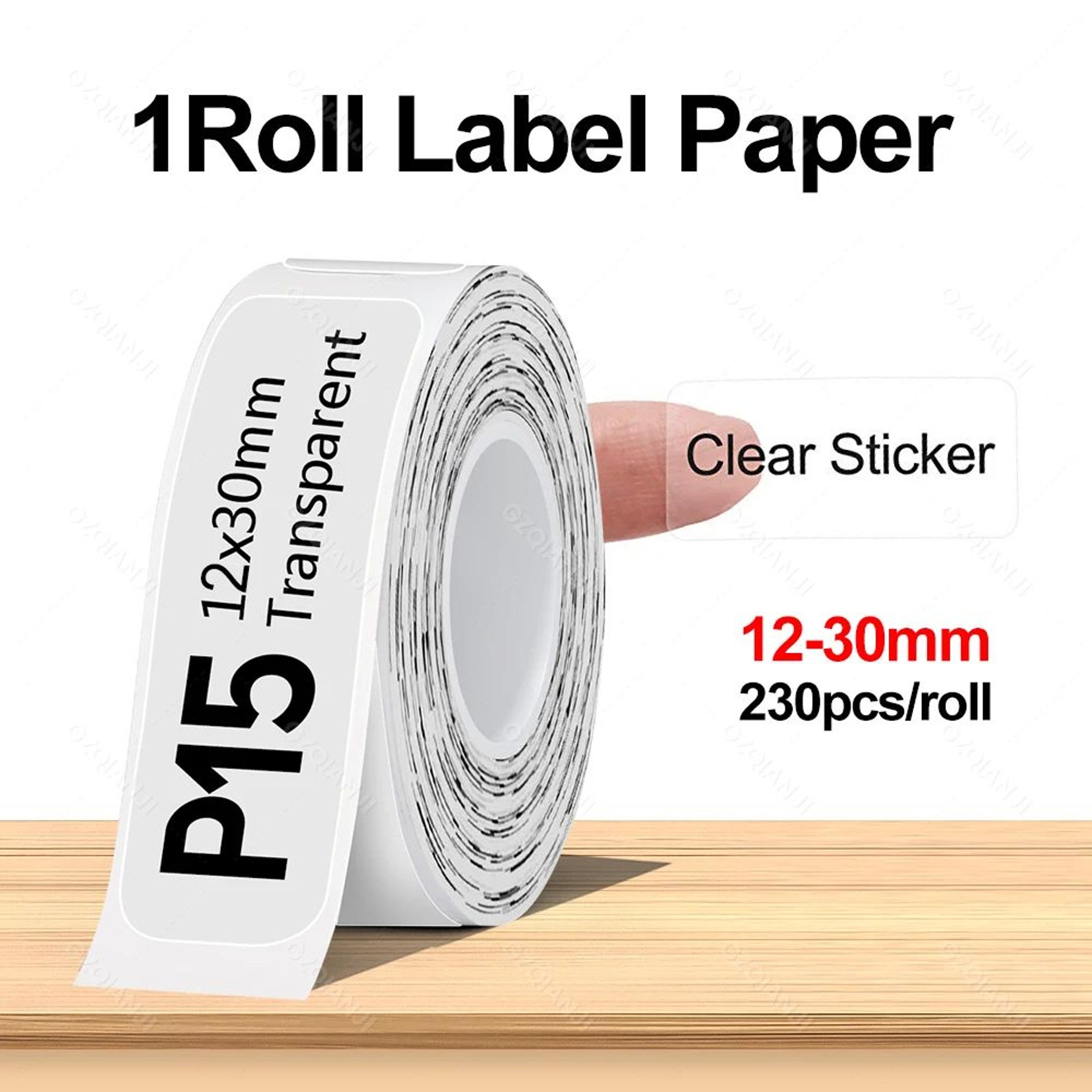 P15 Portable Bluetooth Thermal Label Printer  Wireless Mini Sticker And Price Tag Maker 10