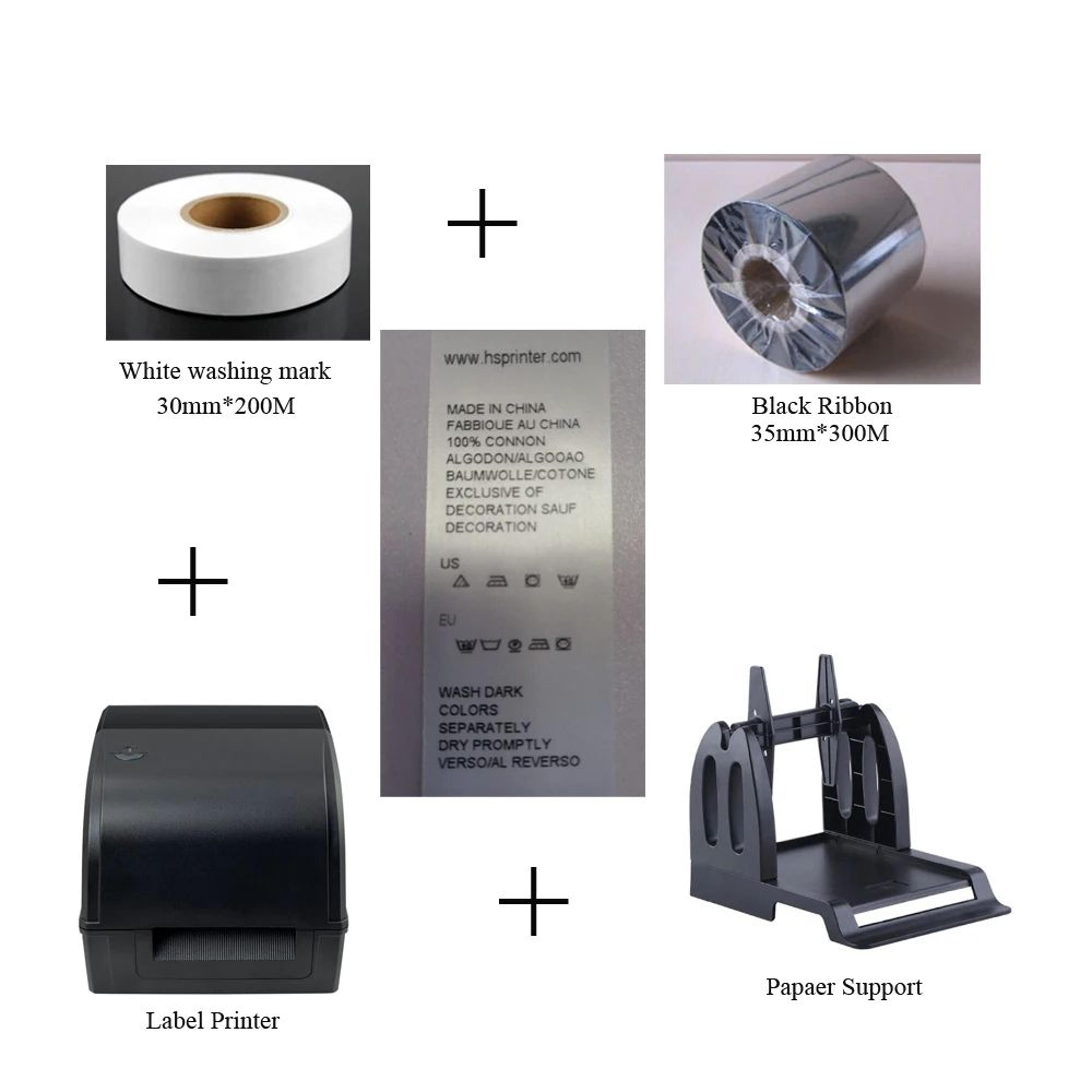 4 Inch Thermal Transfer Label Printer For Clothing Care Labels And Barcode Printing 6