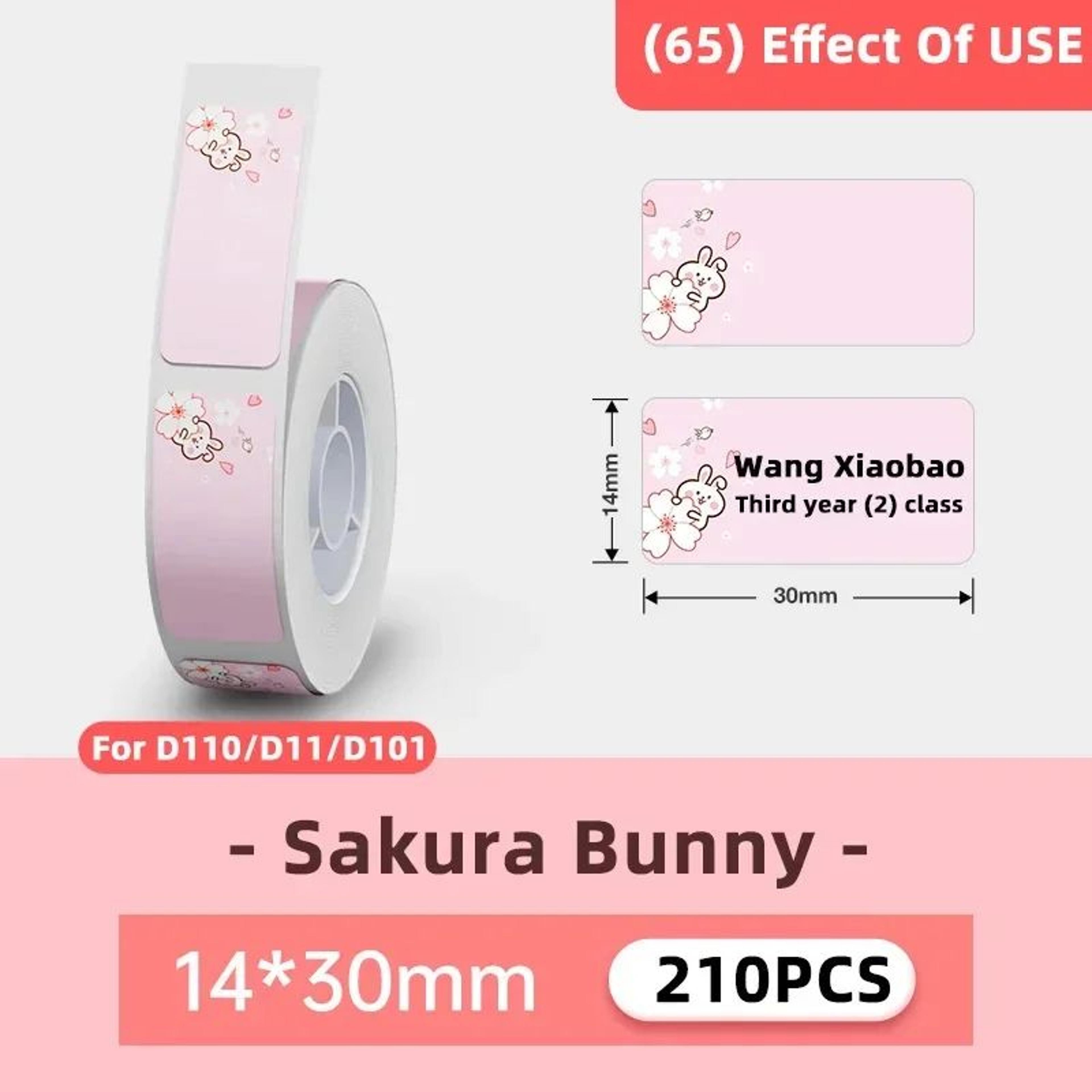 Waterproof SelfAdhesive Thermal Label Stickers For D11 D101 D110 Mini Printers  1 Roll 16