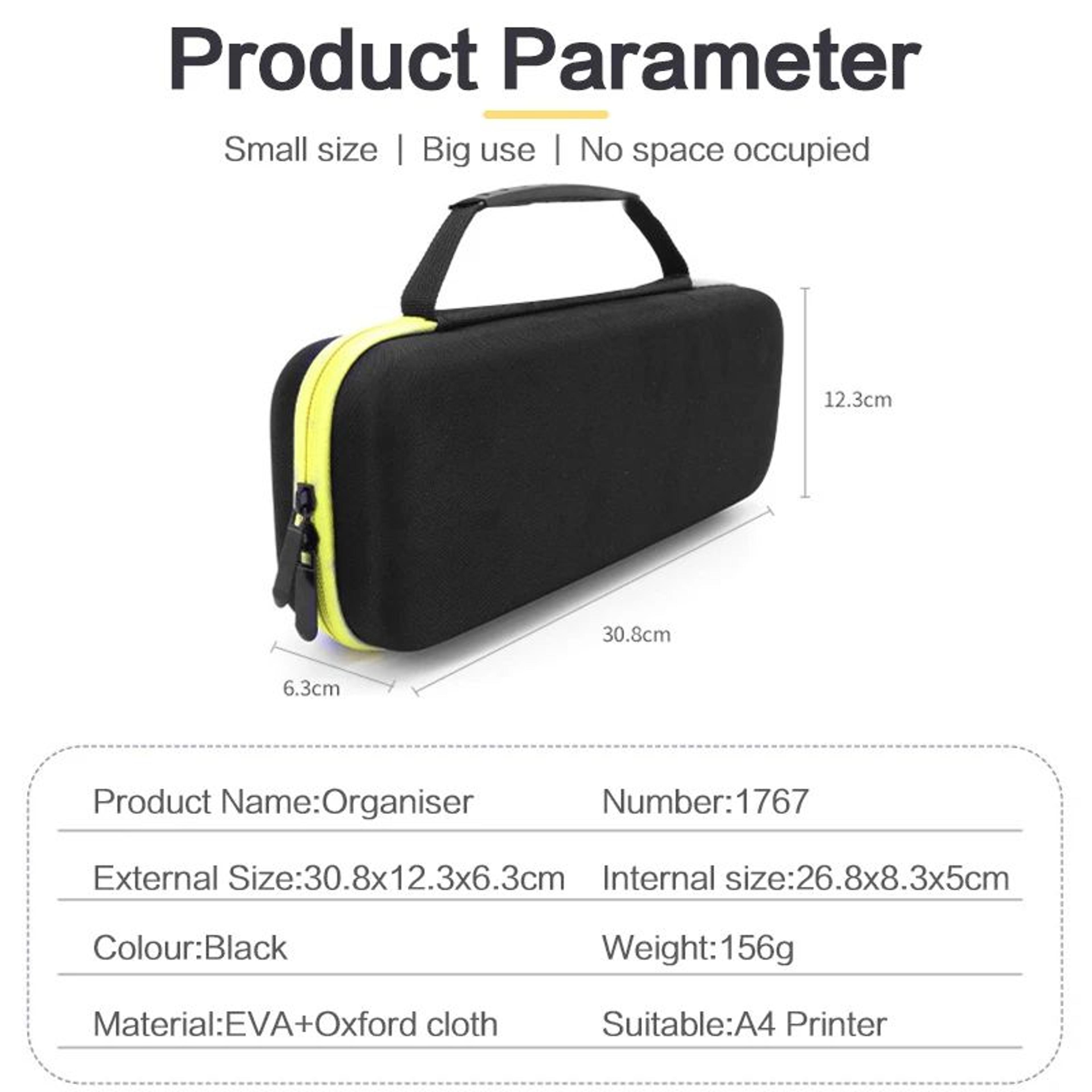 Portable A4 Printer Storage Case With EVA Protective Shell And Large Capacity 1