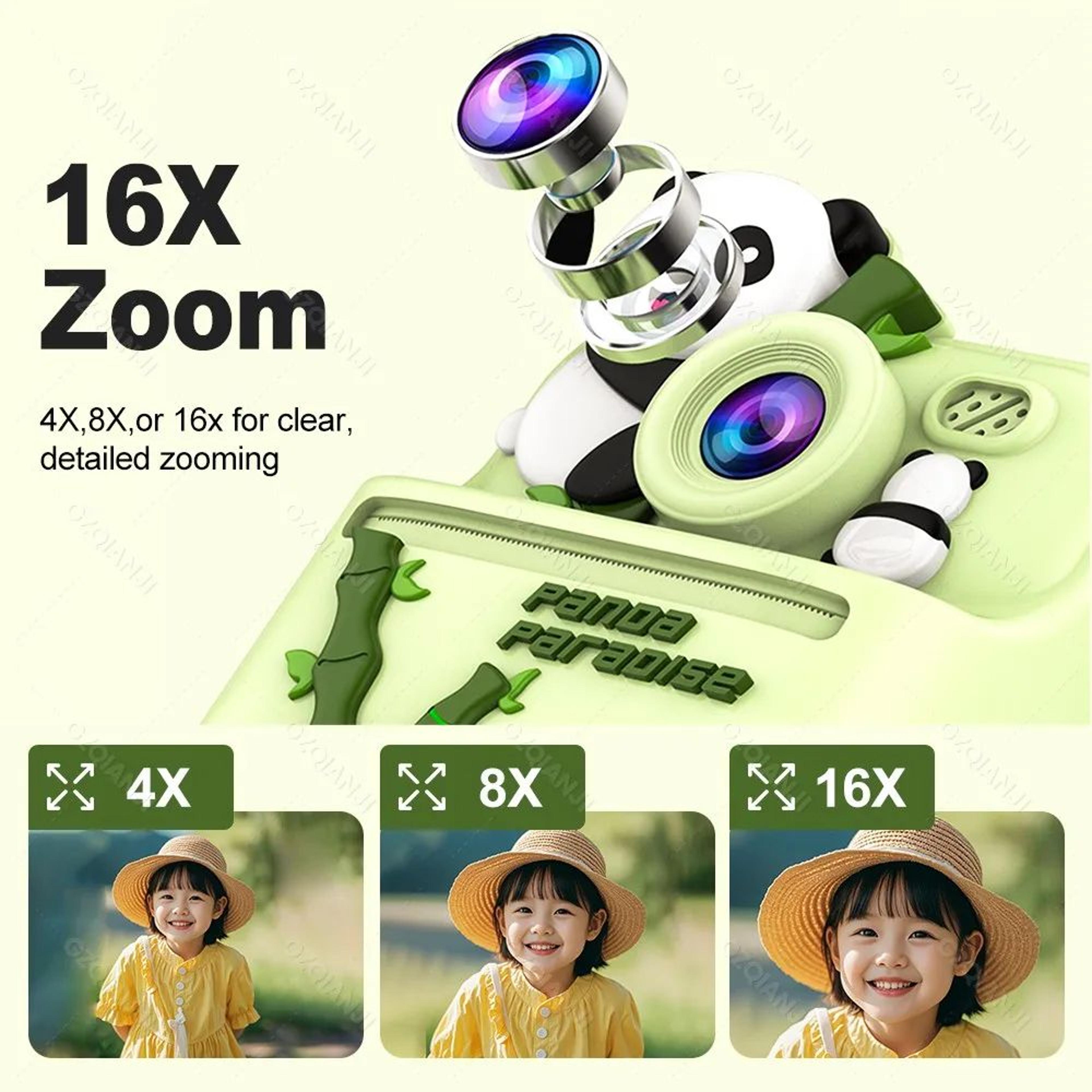 Kids 1080P HD Instant Print Digital Camera With 58mm Thermal Printer And 32GB Memory Card 2