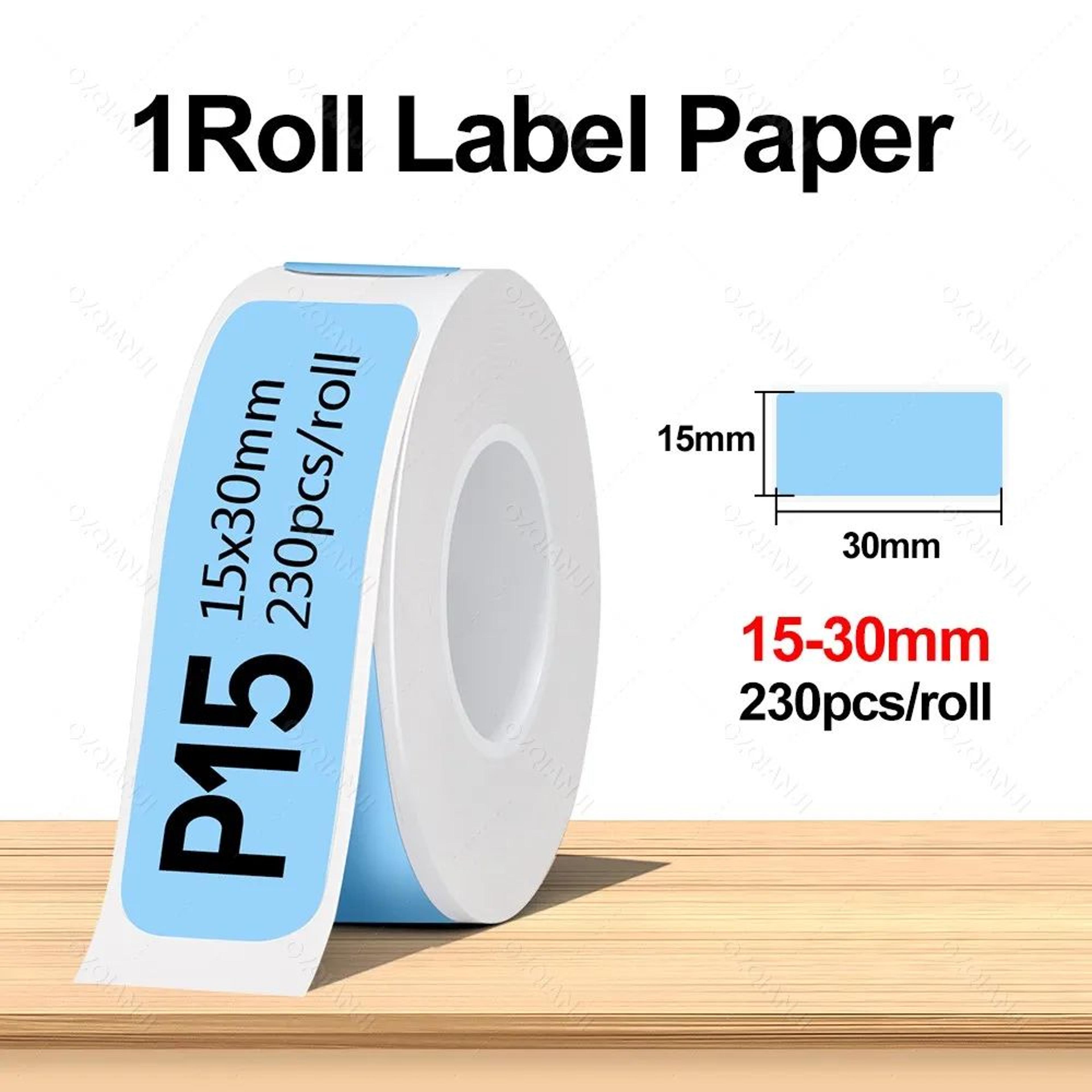 Portable Mini Thermal Label Maker P12 With Adhesive Sticker Printing 9
