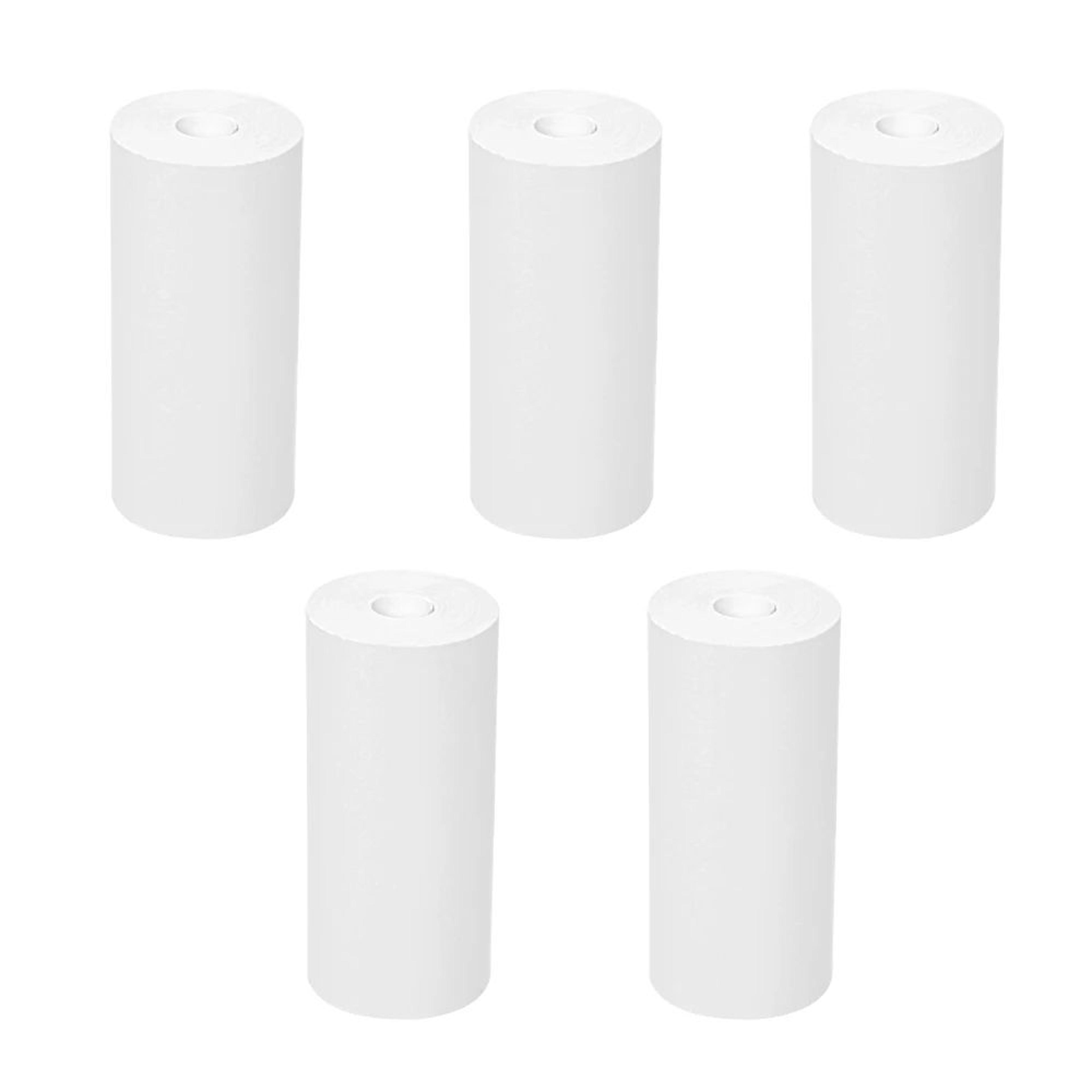 57 X 25mm Mini Thermal Printer Sticker Paper SelfAdhesive Colorful Label Rolls 10