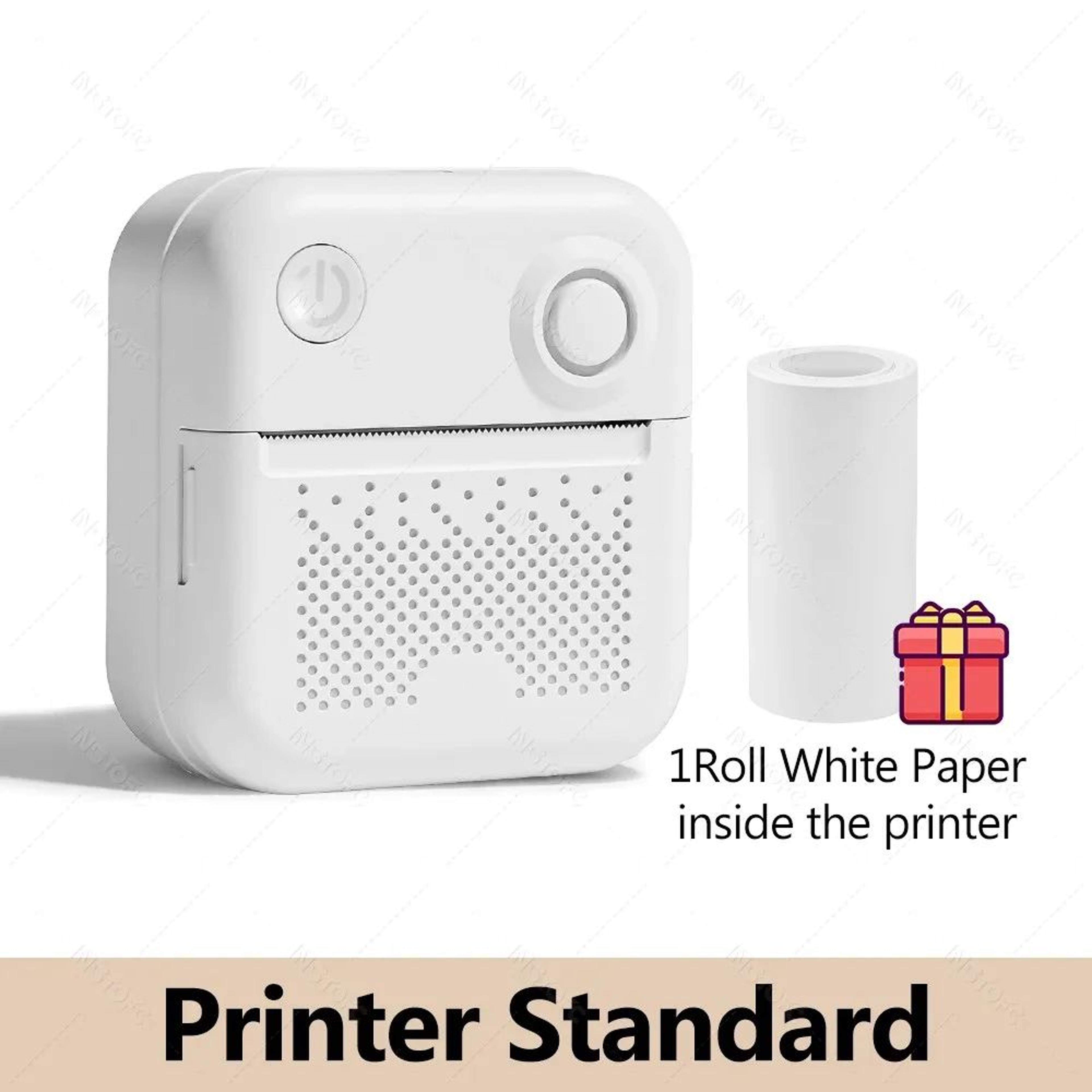 57mm Mini Bluetooth Thermal Pocket Printer For Photos Labels And Stickers 7