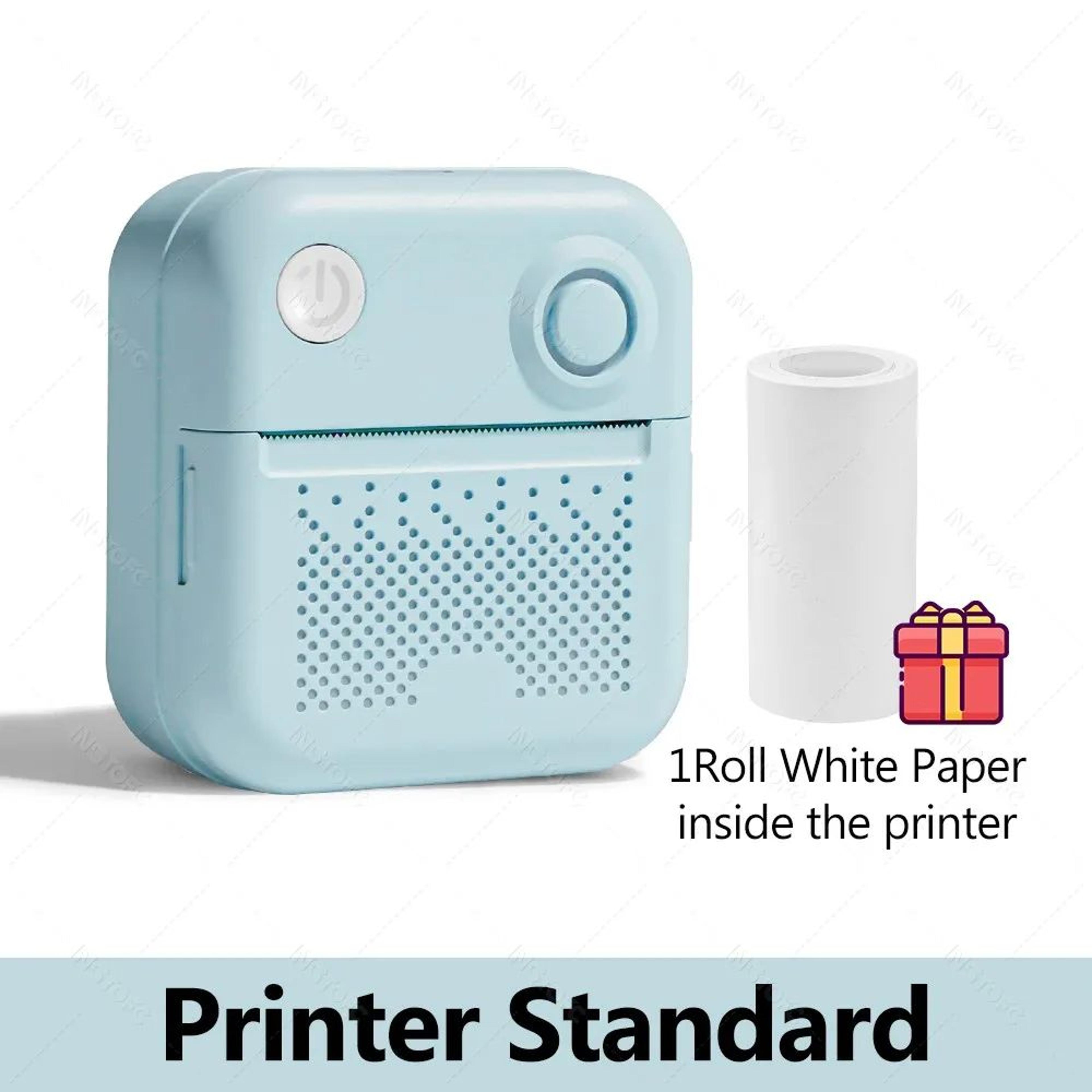 57mm Mini Bluetooth Thermal Pocket Printer For Photos Labels And Stickers 12