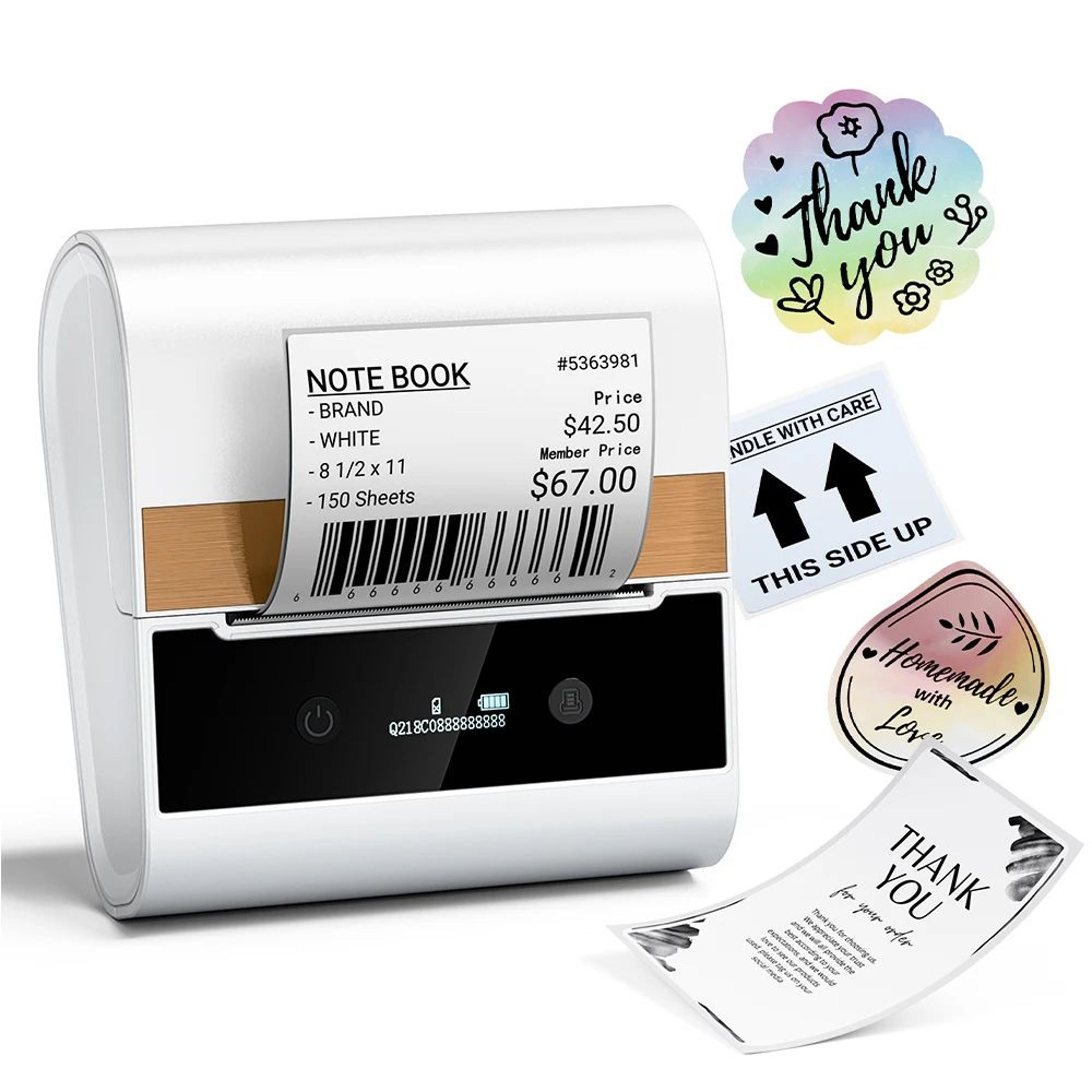M260 Portable Bluetooth Thermal Label Printer 2080mm For Business And Home Organization 8
